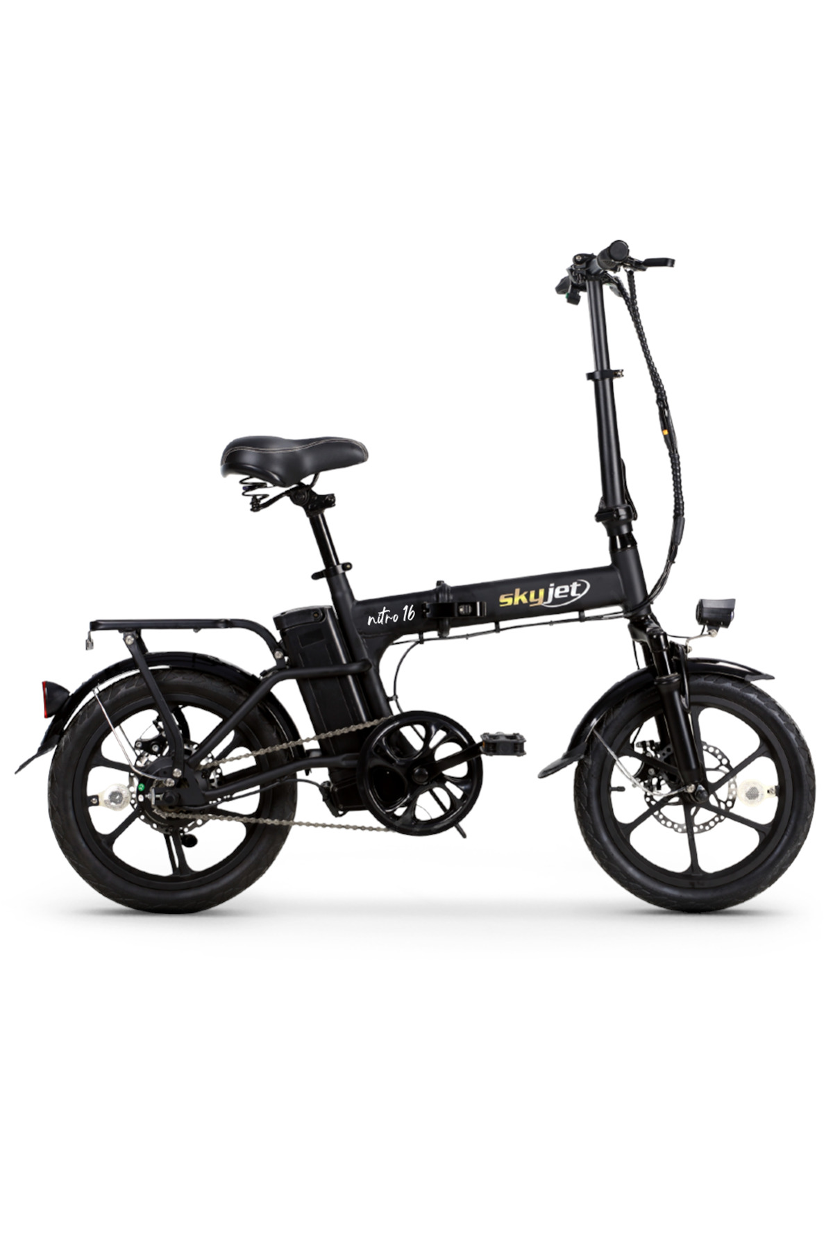 Skyjet Nitro-16 Pedal Destekli̇ Elektri̇kli̇ Bi̇si̇klet (beyaz)