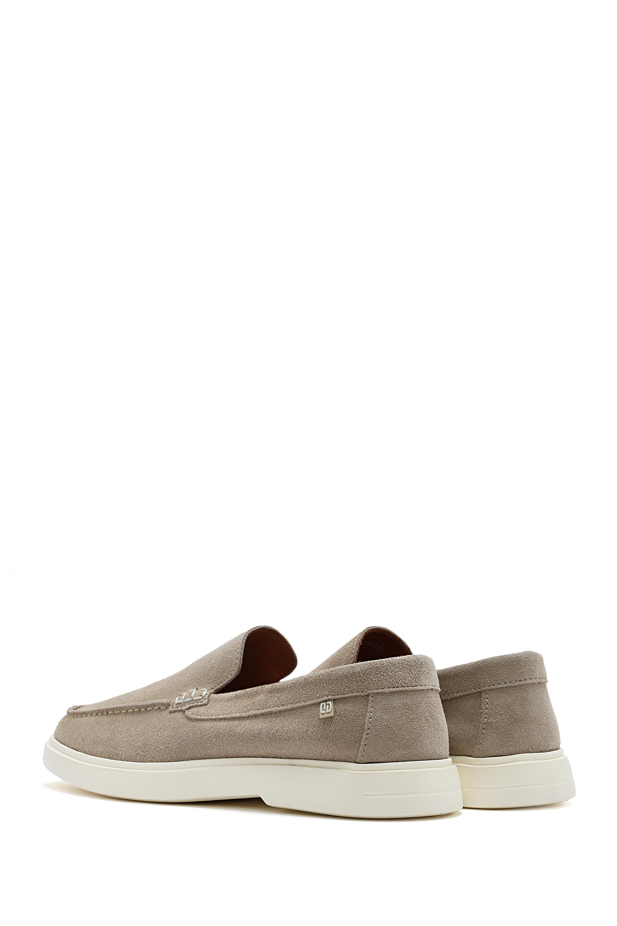 Derimod Erkek Bej Süet Deri Casual Loafer 26SFD707610 görsel 5