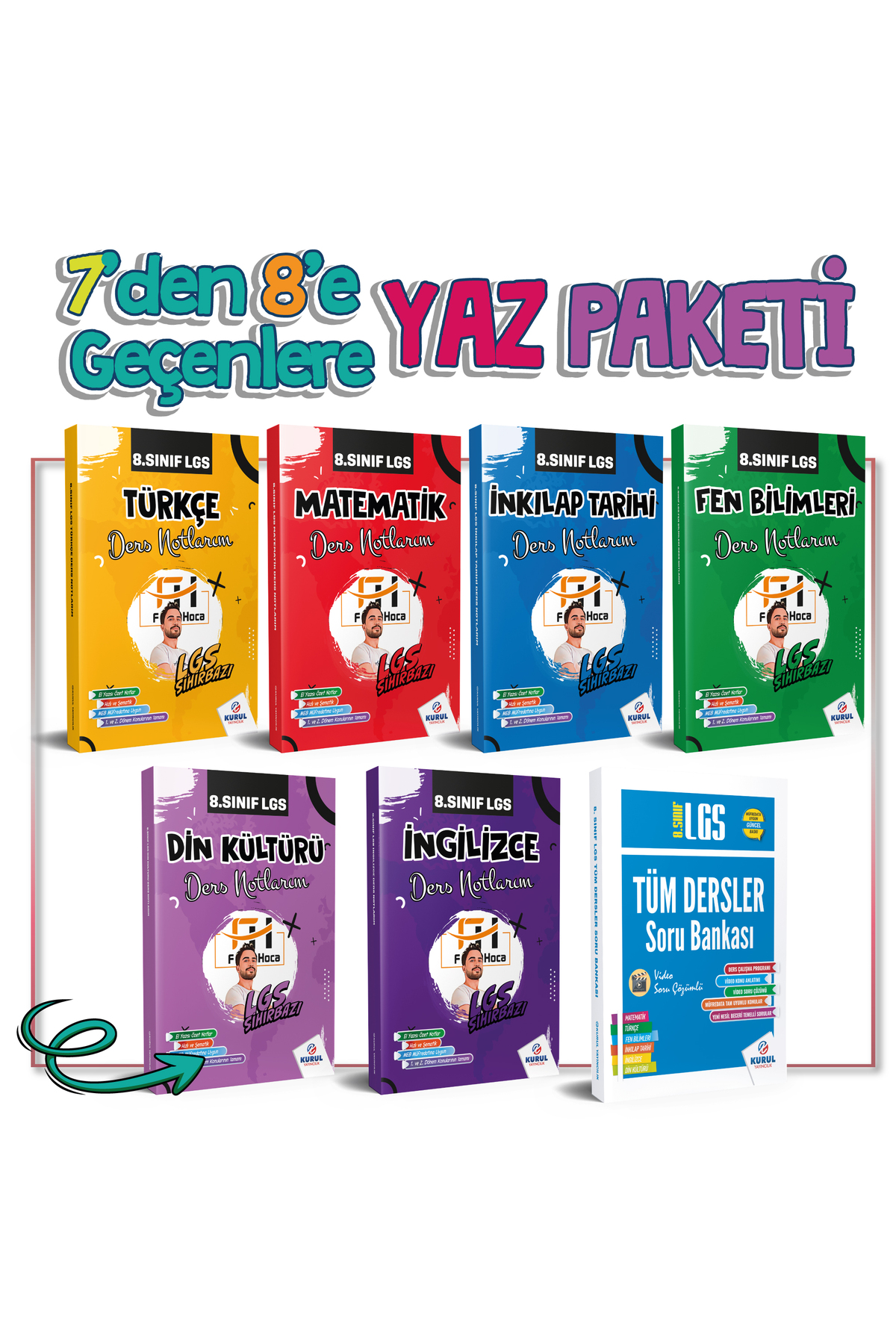 Kurul Yayıncılık 2027 7'den 8'e Geçenlere İlk Adım Hazırlık Seti