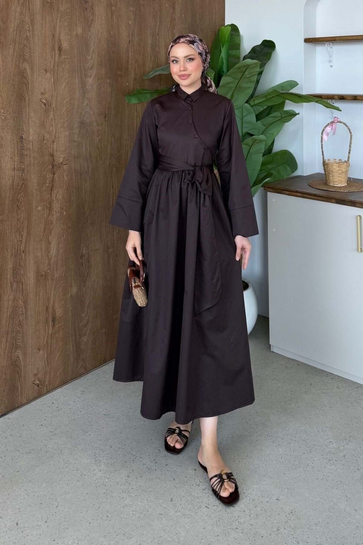 Pamela Dress Brown