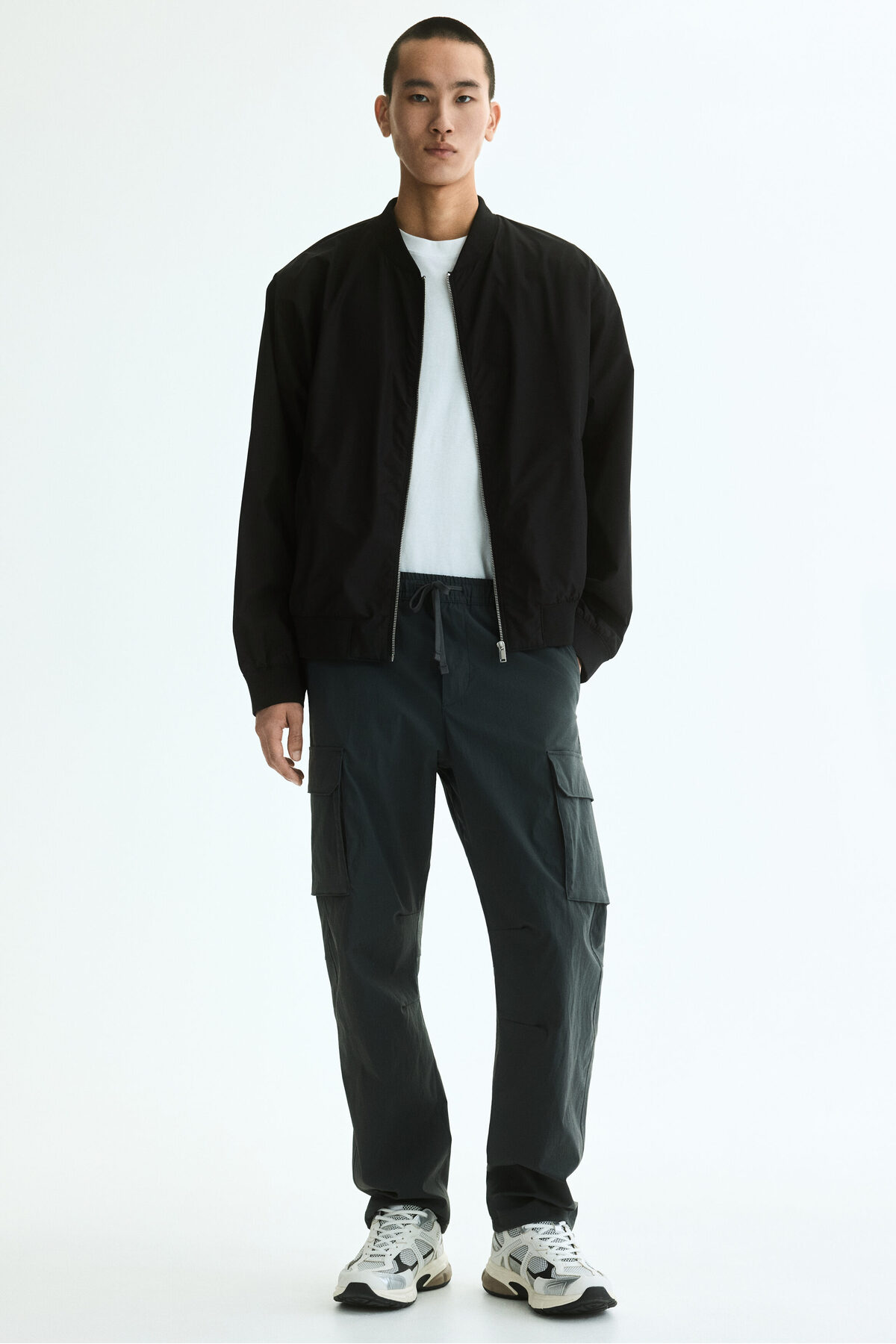 ژاکت خلبانی سبک اچ اند ام کت H&M