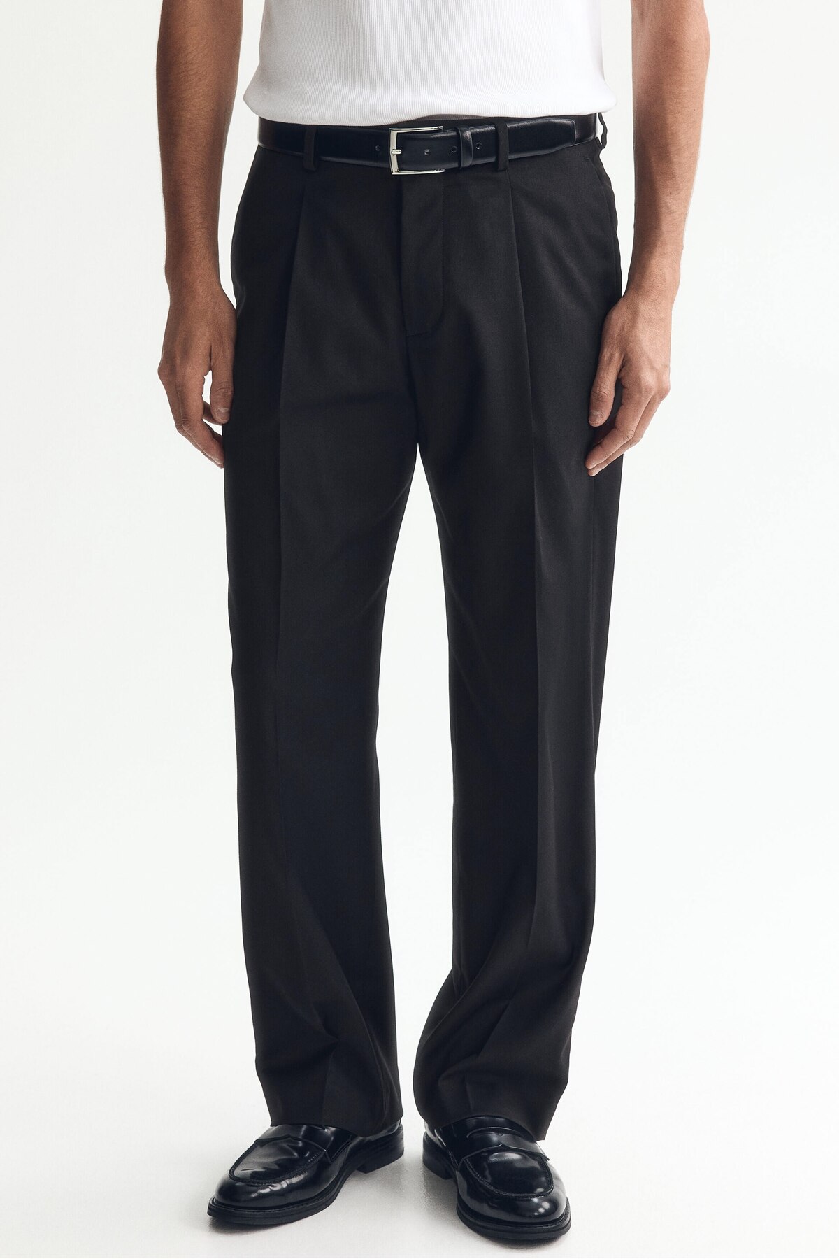 H&M Şık Pantolon Regular Fit görsel 2