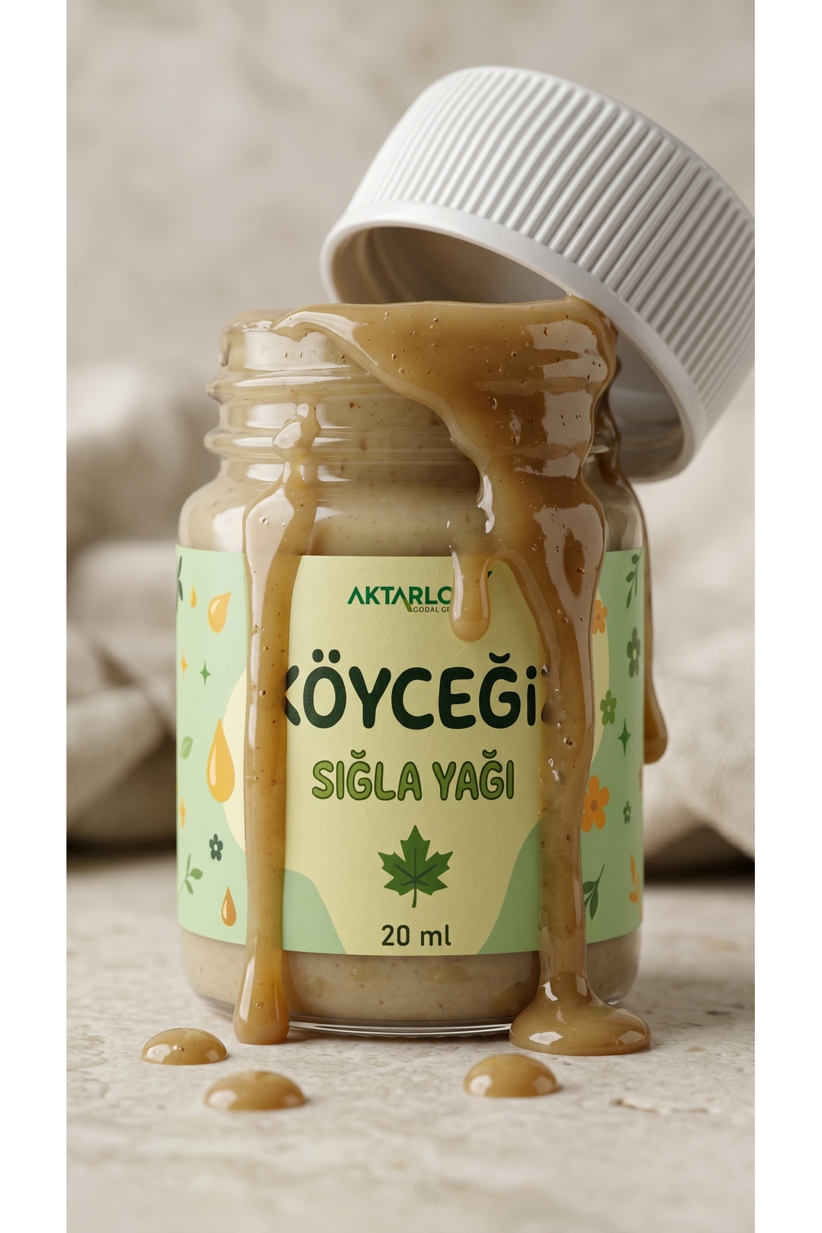 20 ml Köyceğiz Sığla Yağı / Yenilebilir / Saf ( Günlük Yağı ) Yoğun Kıvam - Katkısız & Doğal — A1-sıglayagı-20ml — تصویر 4 از 8