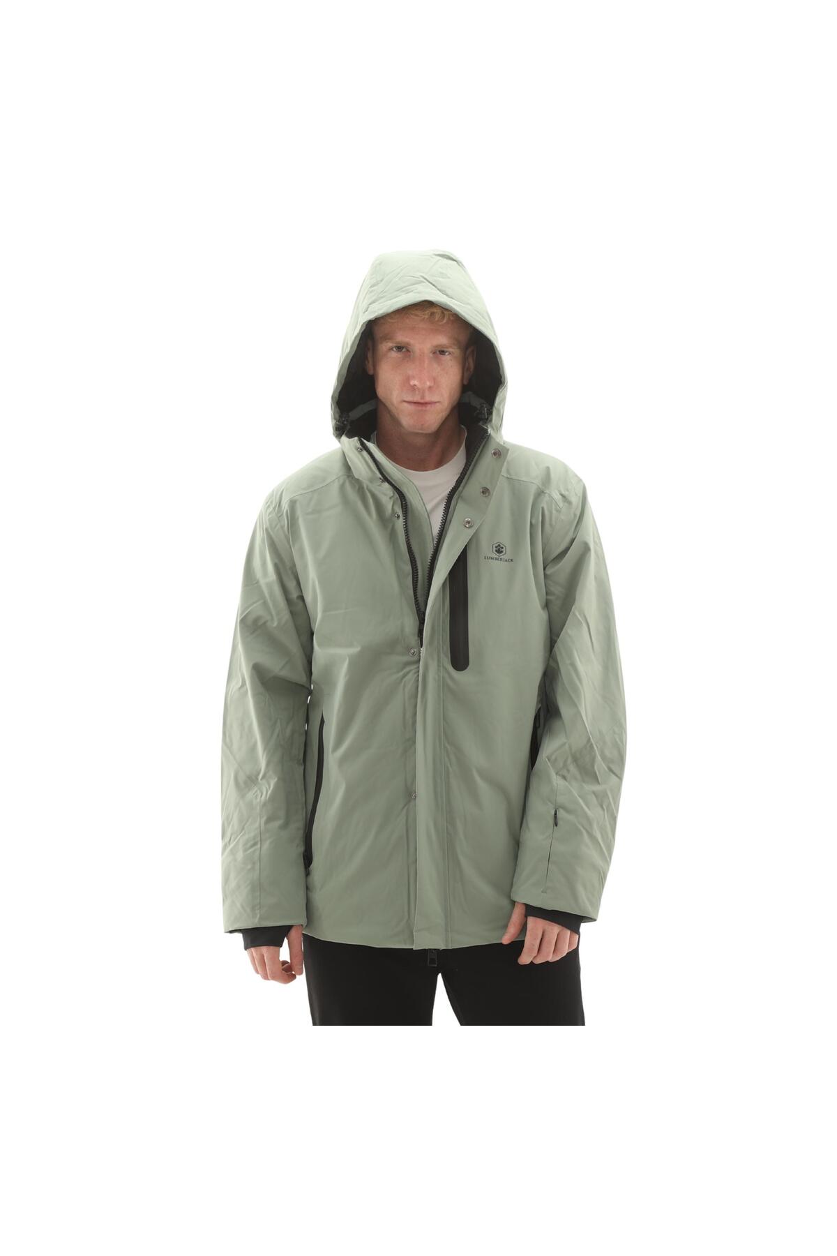 lumberjack 102026805-R 5W Ml Lubeck 2Kkb-03 5Pr Erkek Mont Haki görsel 5