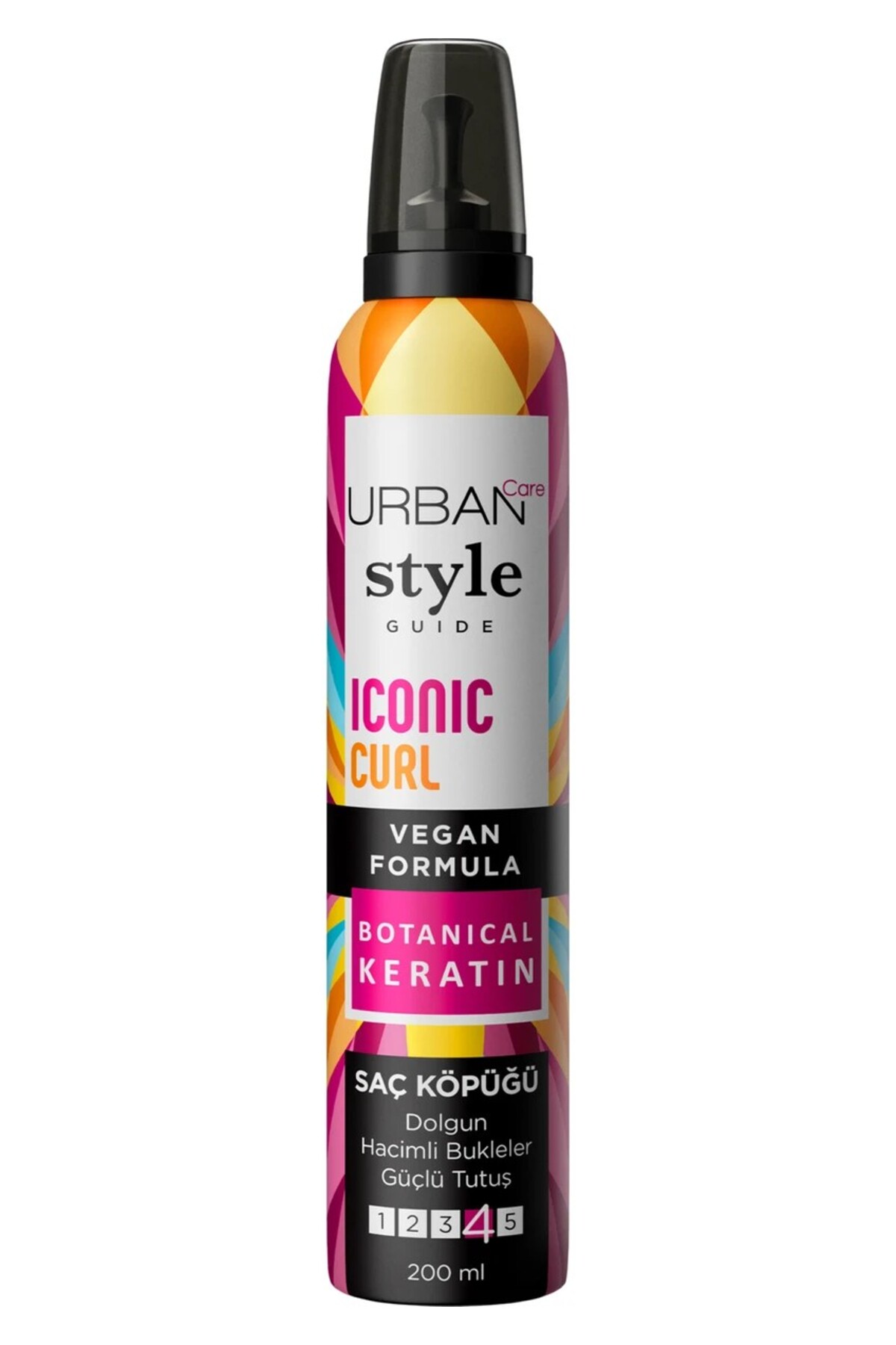 Style Guide Iconic Curl Hacimli Bukleler Sağlayan Saç Köpüğü-Güçlü Tutuş-vegan-200 ml — 8680690705854 — تصویر 2 از 3
