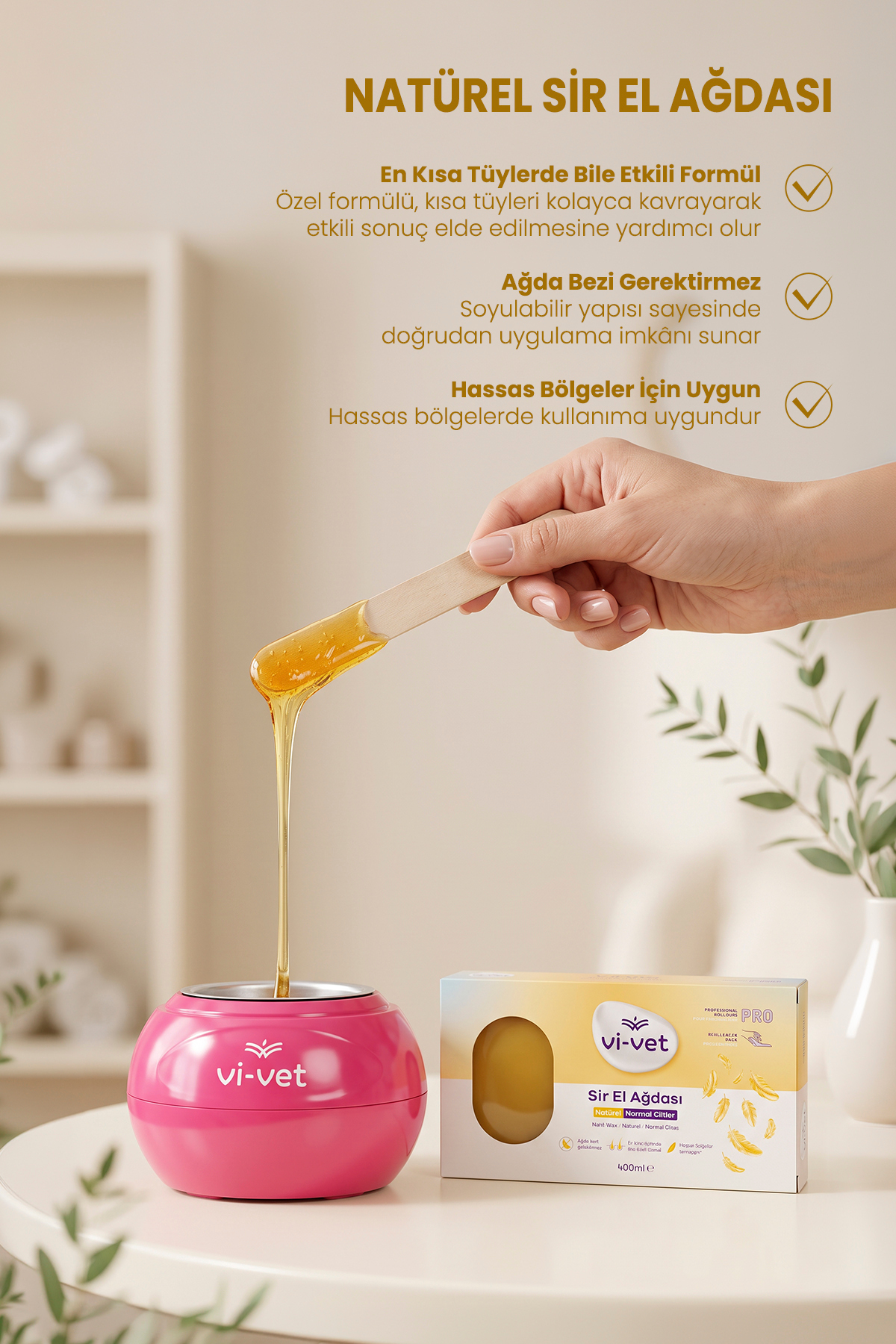 Sir El Ağdası 400 gr Natürel — folyo natural — تصویر 3 از 6