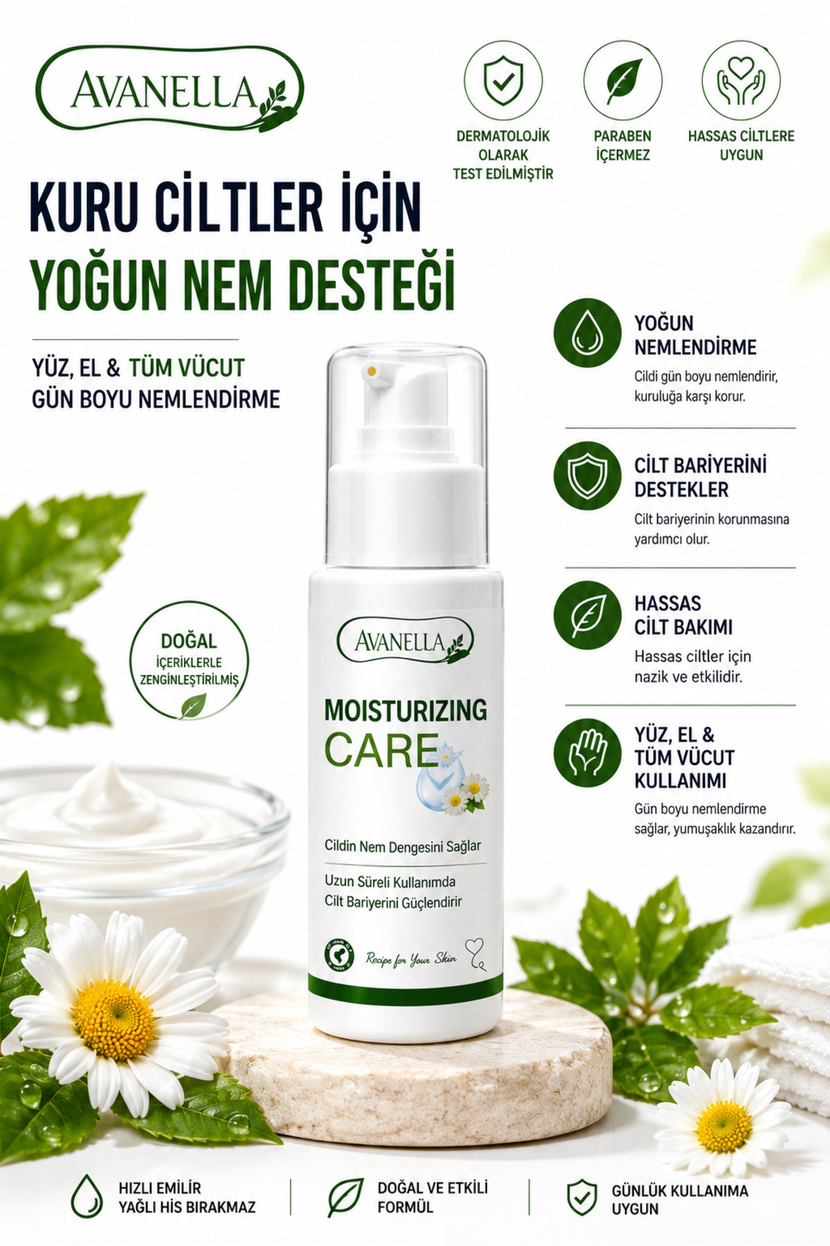E.gzama Atopik Kuru Ciltler İçin 100ml Nemlendirici Krem — TYC1C03FF239BAC106 — تصویر 3 از 3