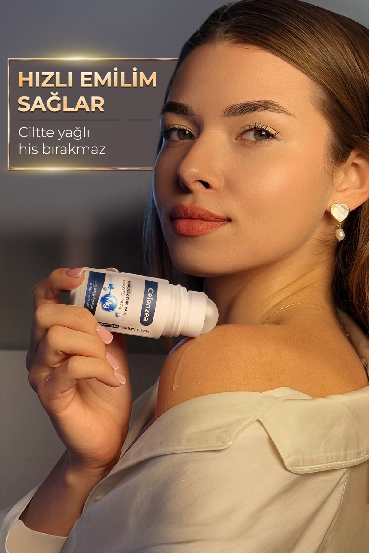 Magnezyum Yağı Kas ve Eklem Bakımı İçin Etkili Roll-On Doğal Magnezyum Klorür Magnesium Oil 50ml — FLOWT50MLSPRAY1 — تصویر 7 از 9