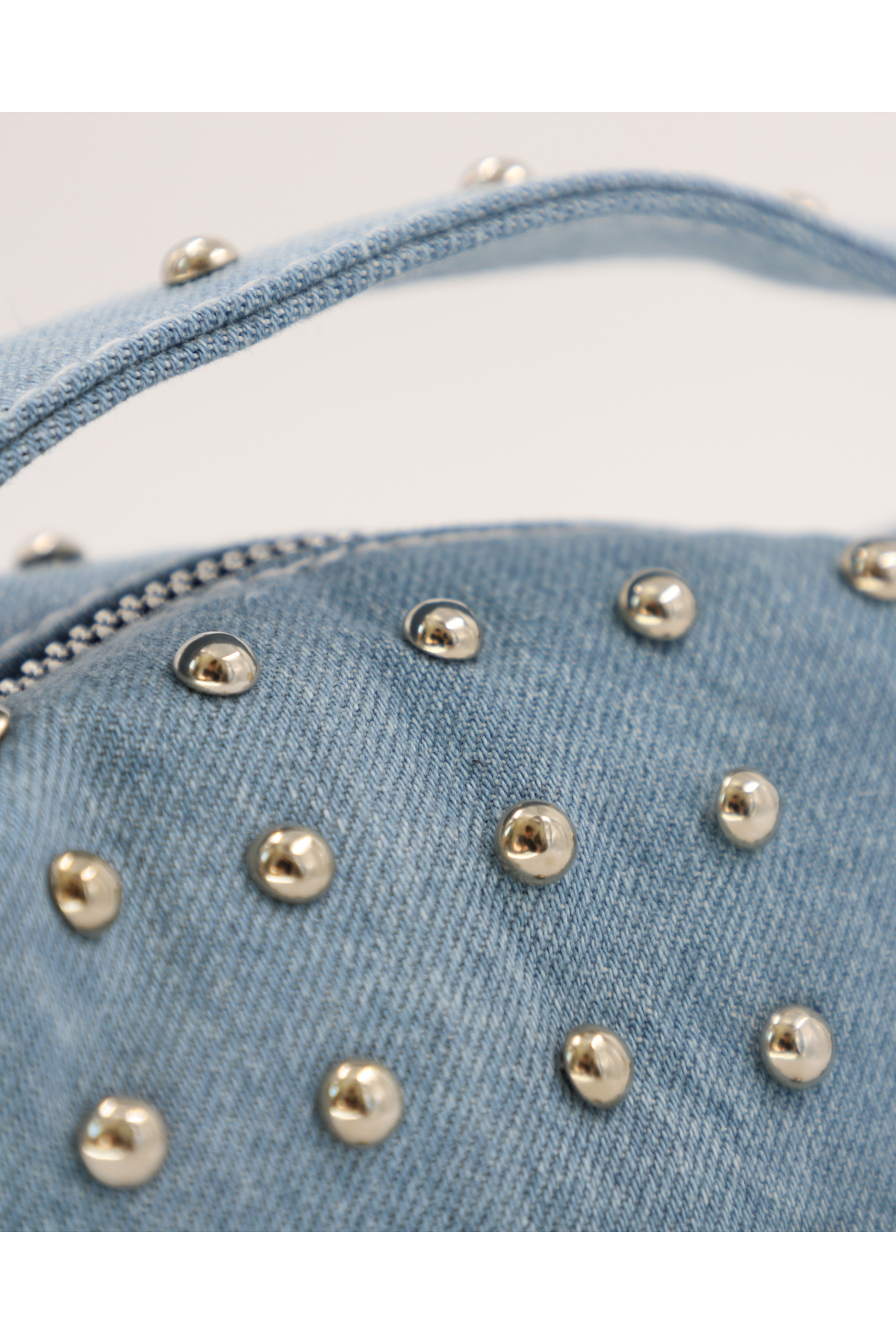 lalettobags Kadın Elya Model Zımbalı Zincir Askılı Mini El Ve Omuz Çantası