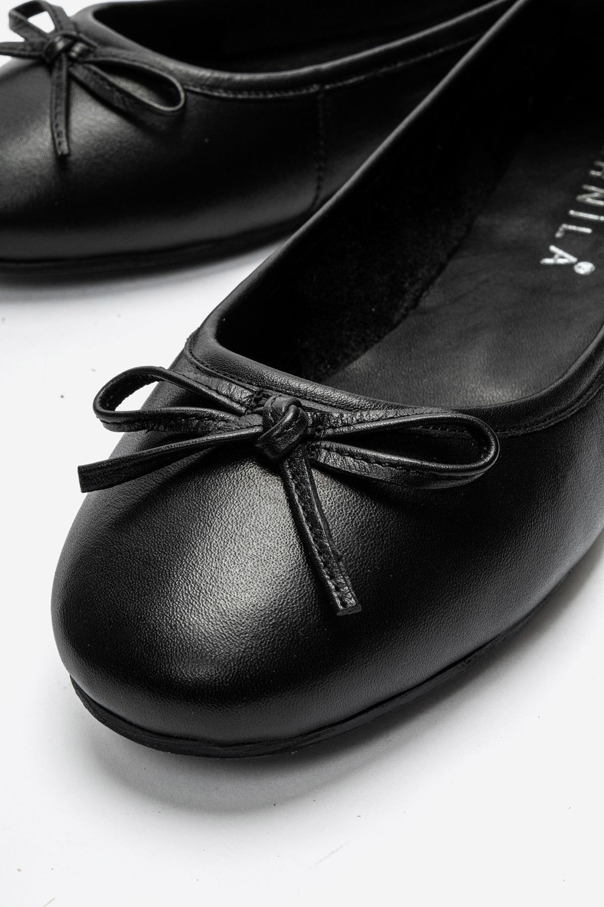ERNİLA SHOES HAKİKİ DERİ KADIN BABET görsel 3