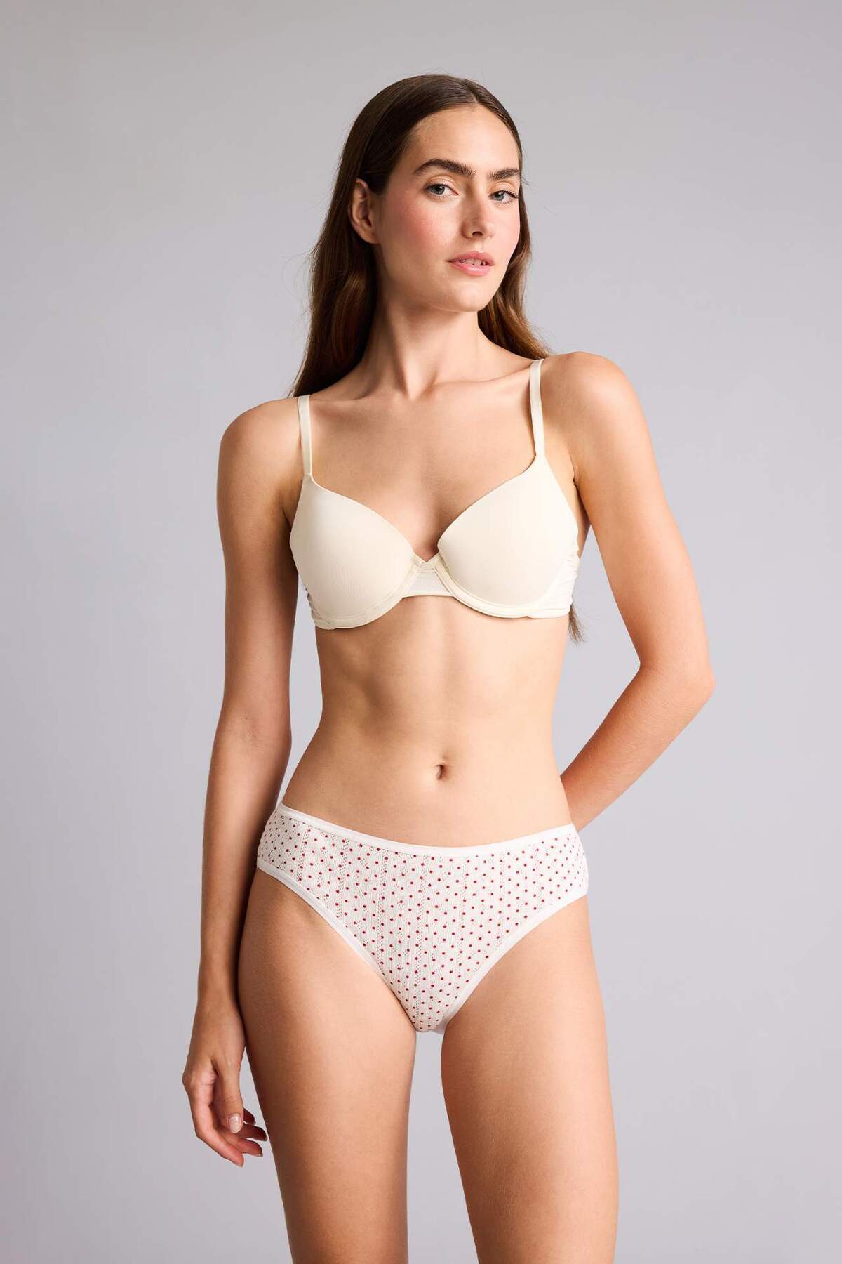 DeFacto %100 Pamuk 3'lü Meyve Desenli Külot Set H0922AX26SM görsel 8