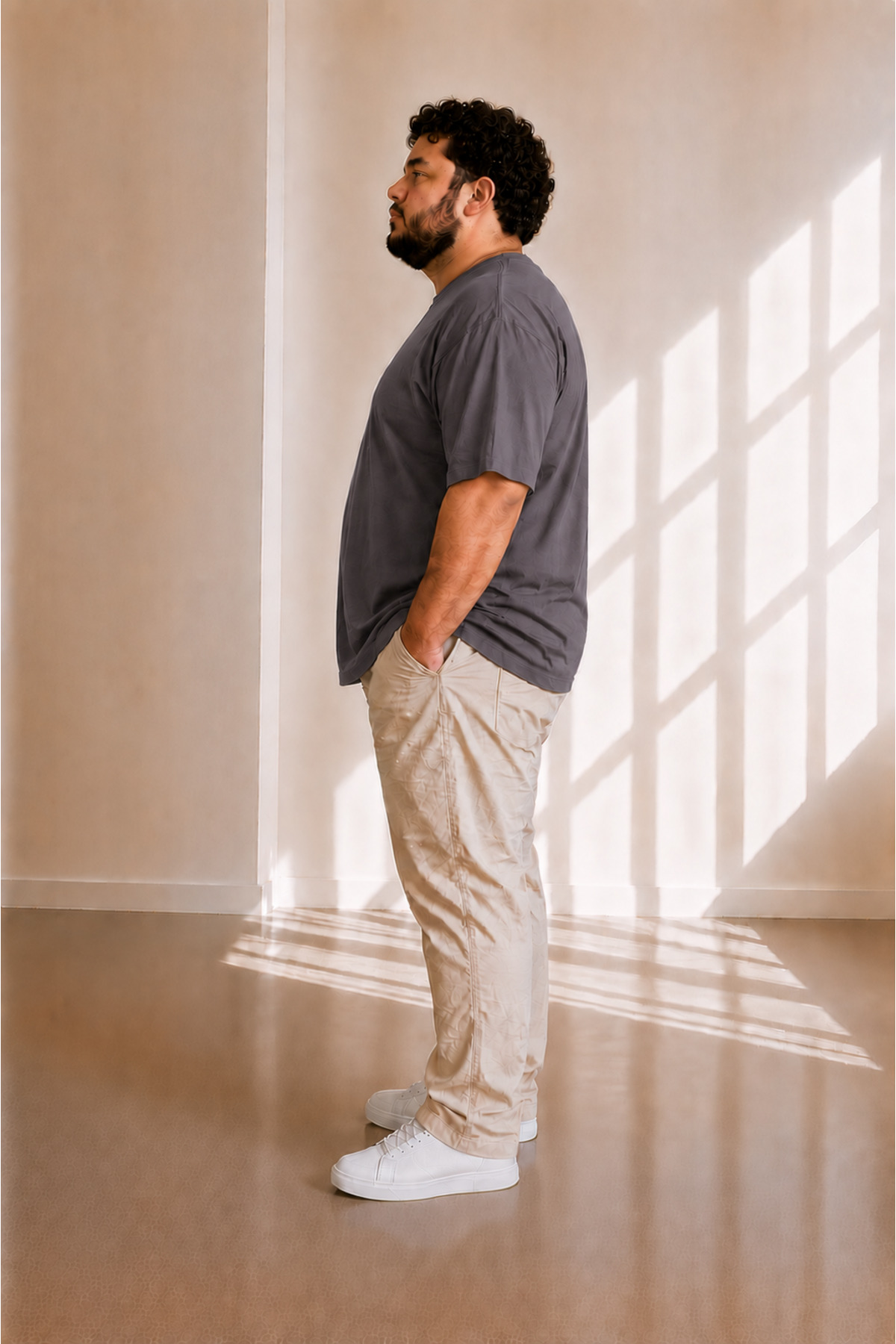 sngl tekstil Erkek Büyük Beden Oversize Kısa Kollu T-shirt 3xl 4xl 5xl 6xl 7xl 8xl 9xl 10xl görsel 2