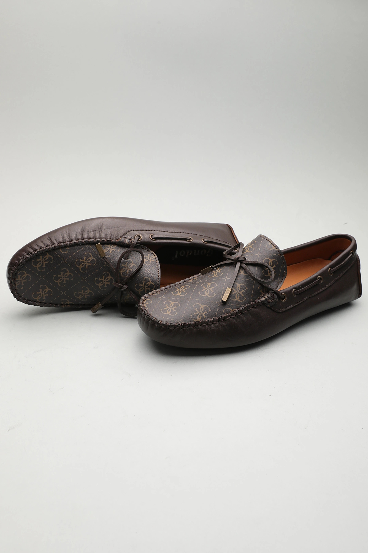 Gondol Erkek Hakiki Deri Klasik Loafer Kahverengi 39 Ttx.650