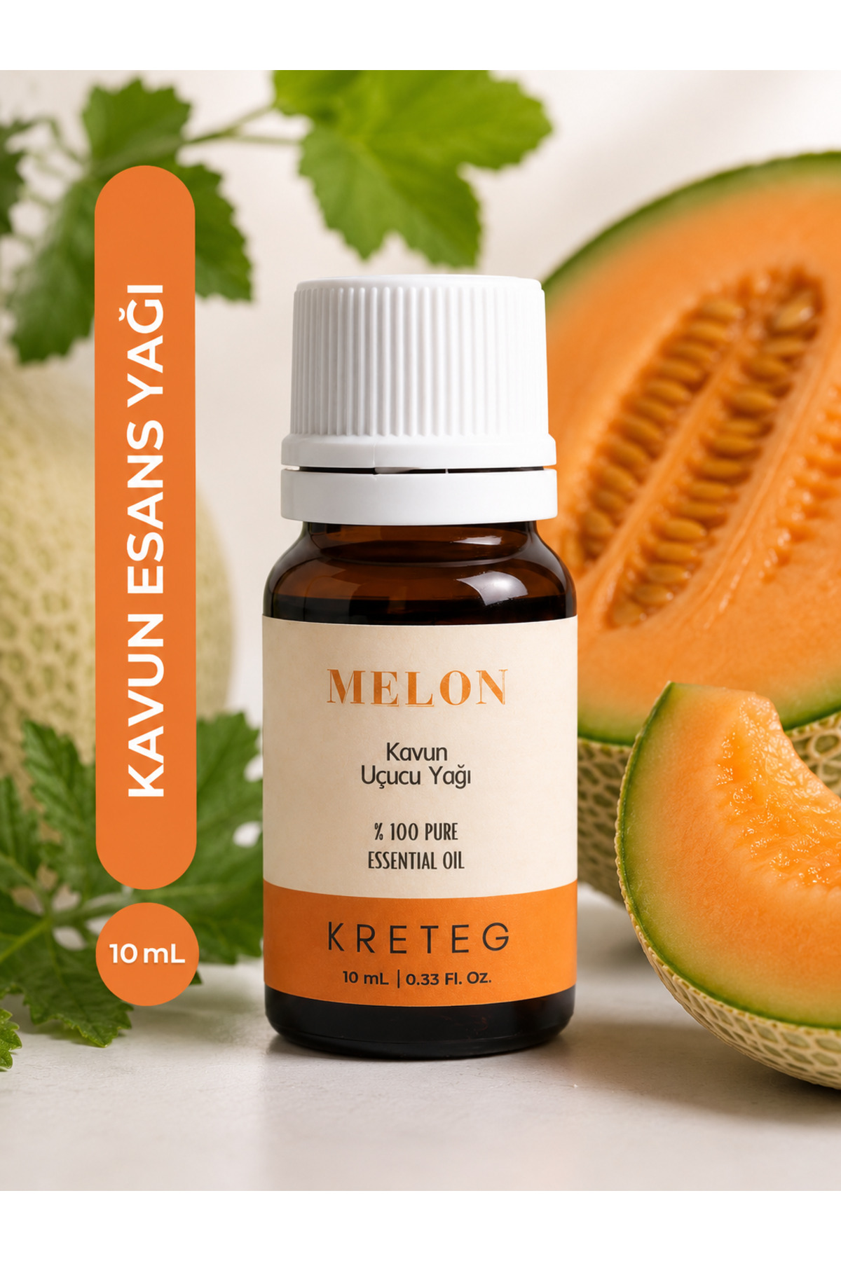 Kavun Esansiyel 10 ml Uçucu Yağ Buhurdanlık Yağı Hava Nemlendirici Aroma Difizörü Kokusu Esans