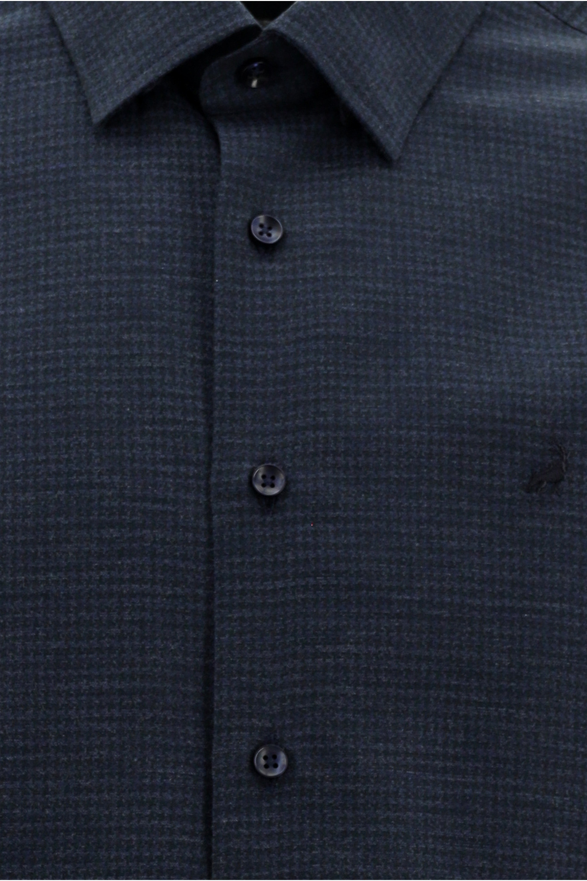 Abdullah Kiğılı Uzun Kol Slim Fit Pamuklu Armürlü Gömlek görsel 3