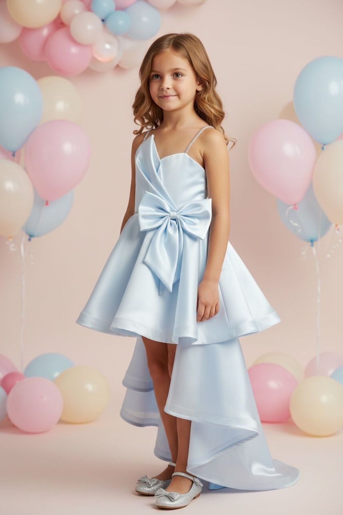 Lidya Kids KIZ ÇOCUK MEZUNİYET ELBİSESİ