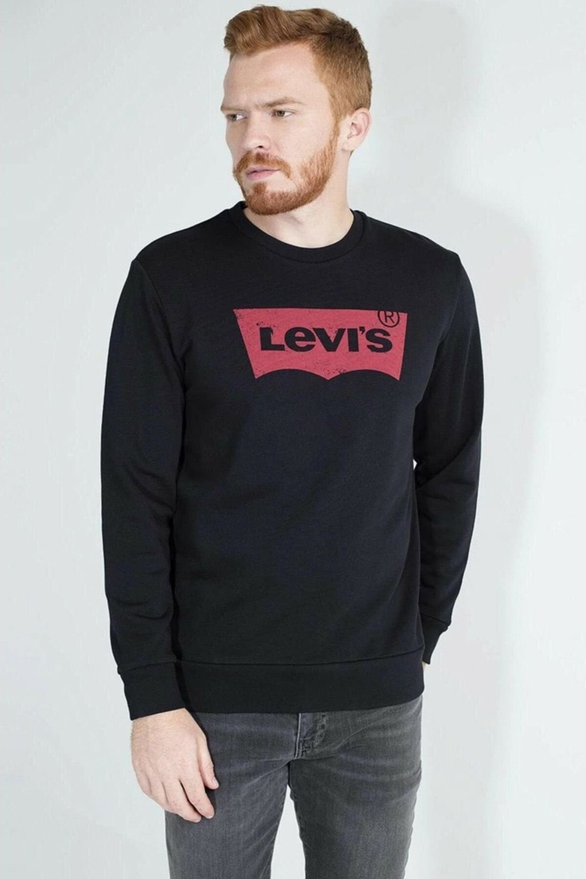 سویشرت یقه گرد گرافیکی Levis مدل A4911-0002 لیوایز سویشرت Levi's