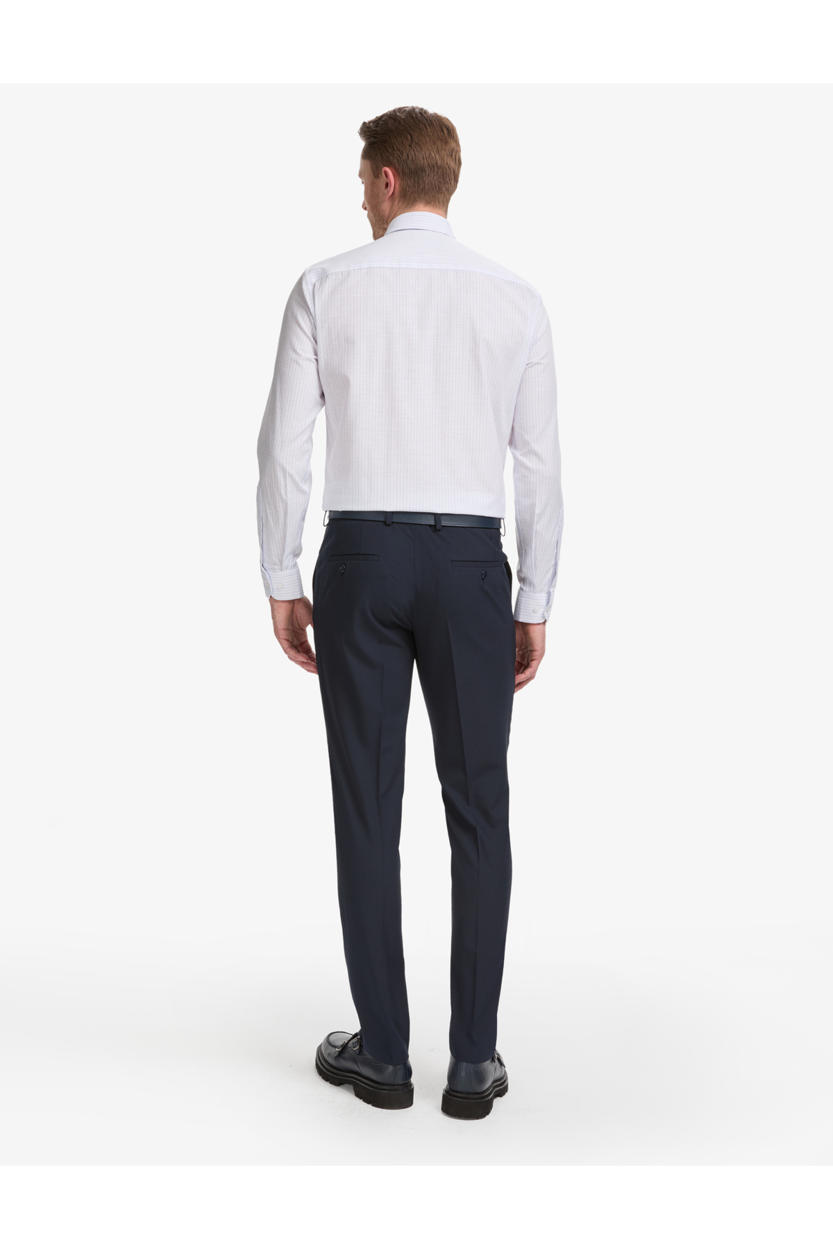 Pierre Cardin Lacivert Slim Fit Kumaş Pantolon 50325156-VR033 görsel 4