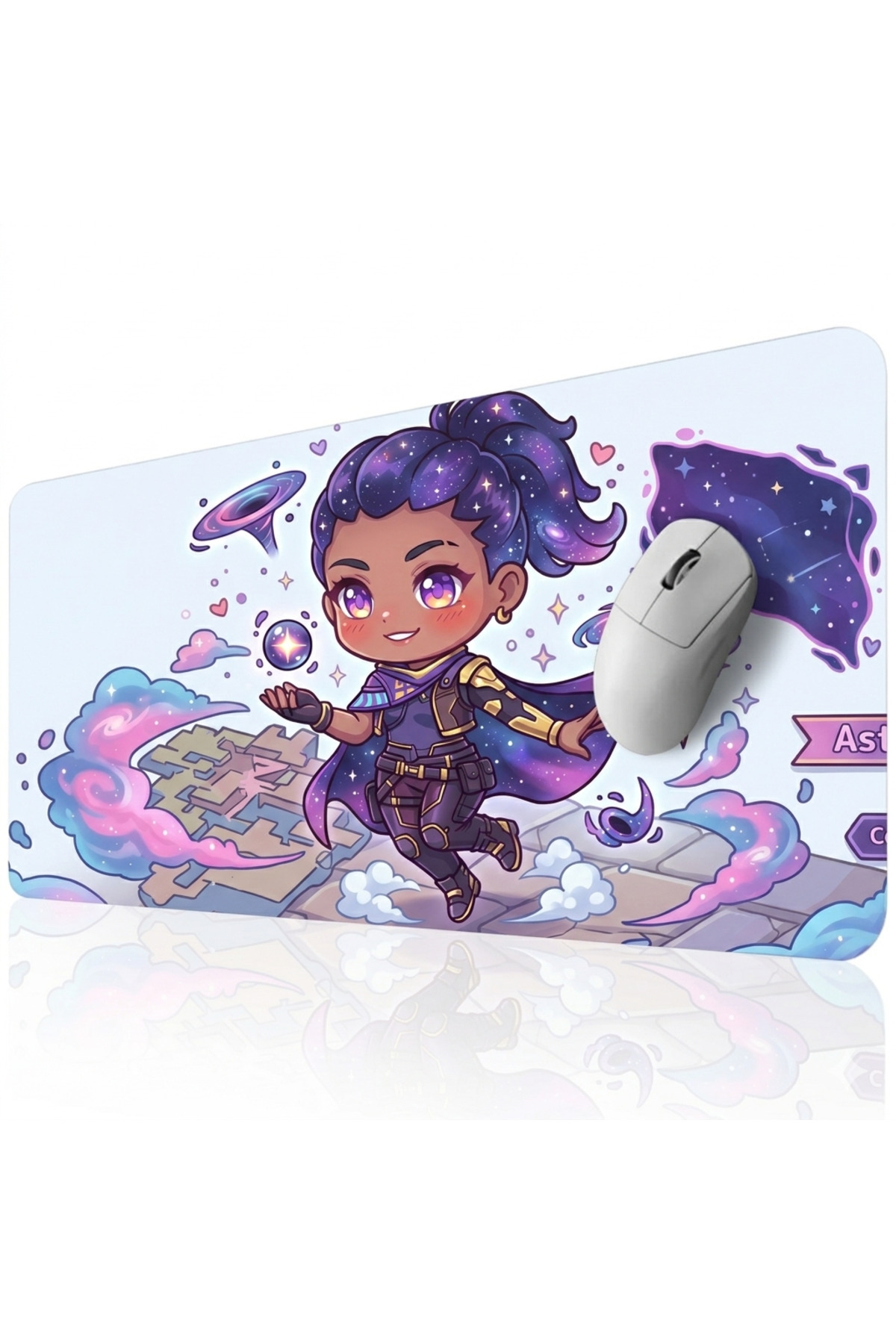 PLAYER MOUSE PAD CUTE VALORANT AGENTS MAIN CHARACTER (ASTRA) XL (80X30)|MSPD