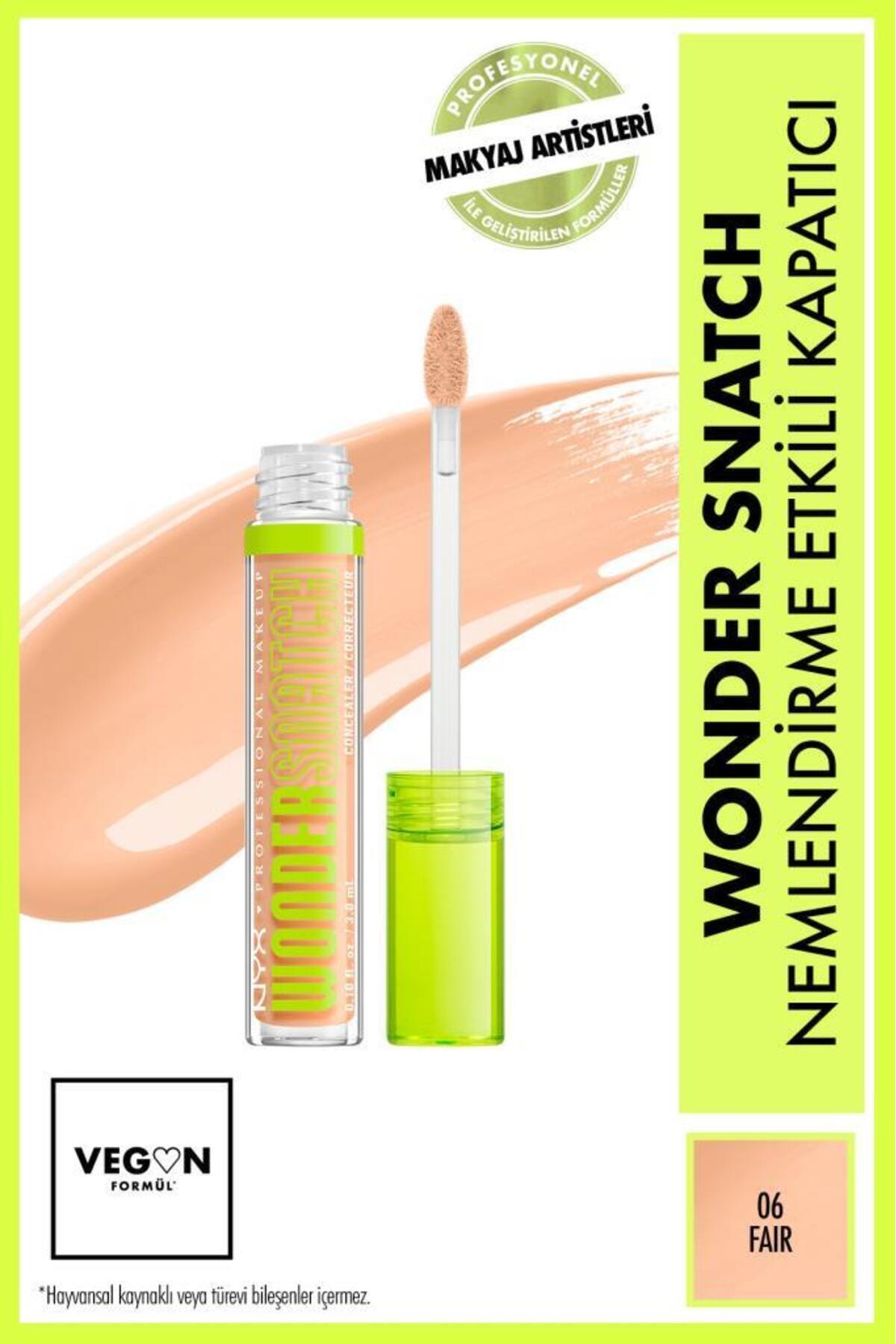 NYX Professional Makeup Wonder Snatch Nemlendirme Etkili Kapatıcı - 06 Fair - Fiyatı, Yorumları