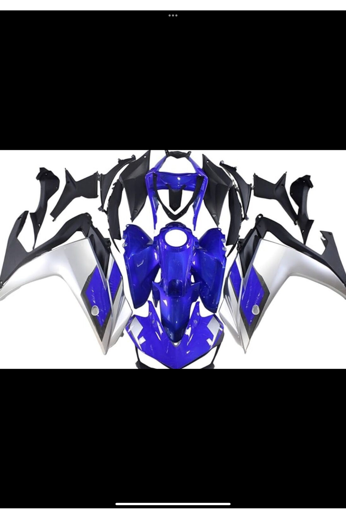 Yamaha Yzf R25 Orijinal Full Komple Mavi Renk Lansman Rengi Grenaj
