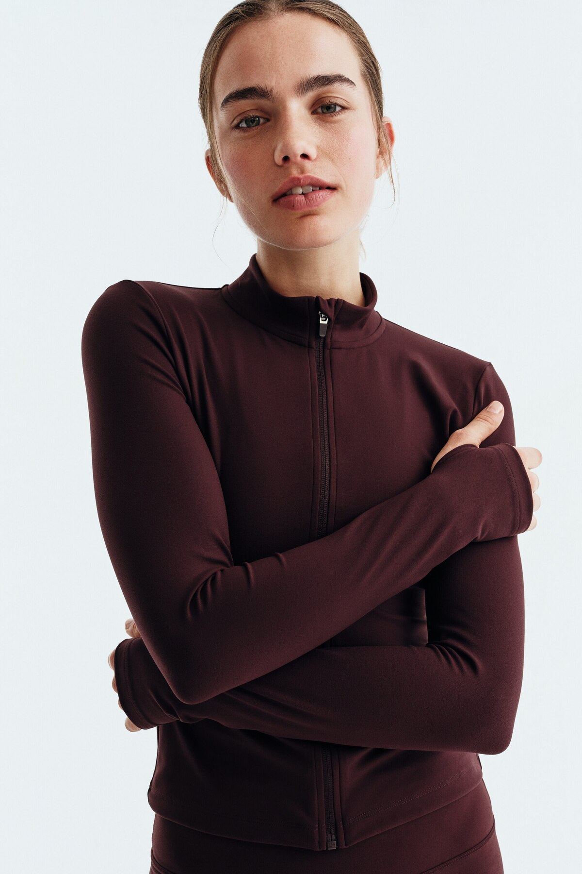 H&M Fermuarlı Spor Ceketi SoftMove™