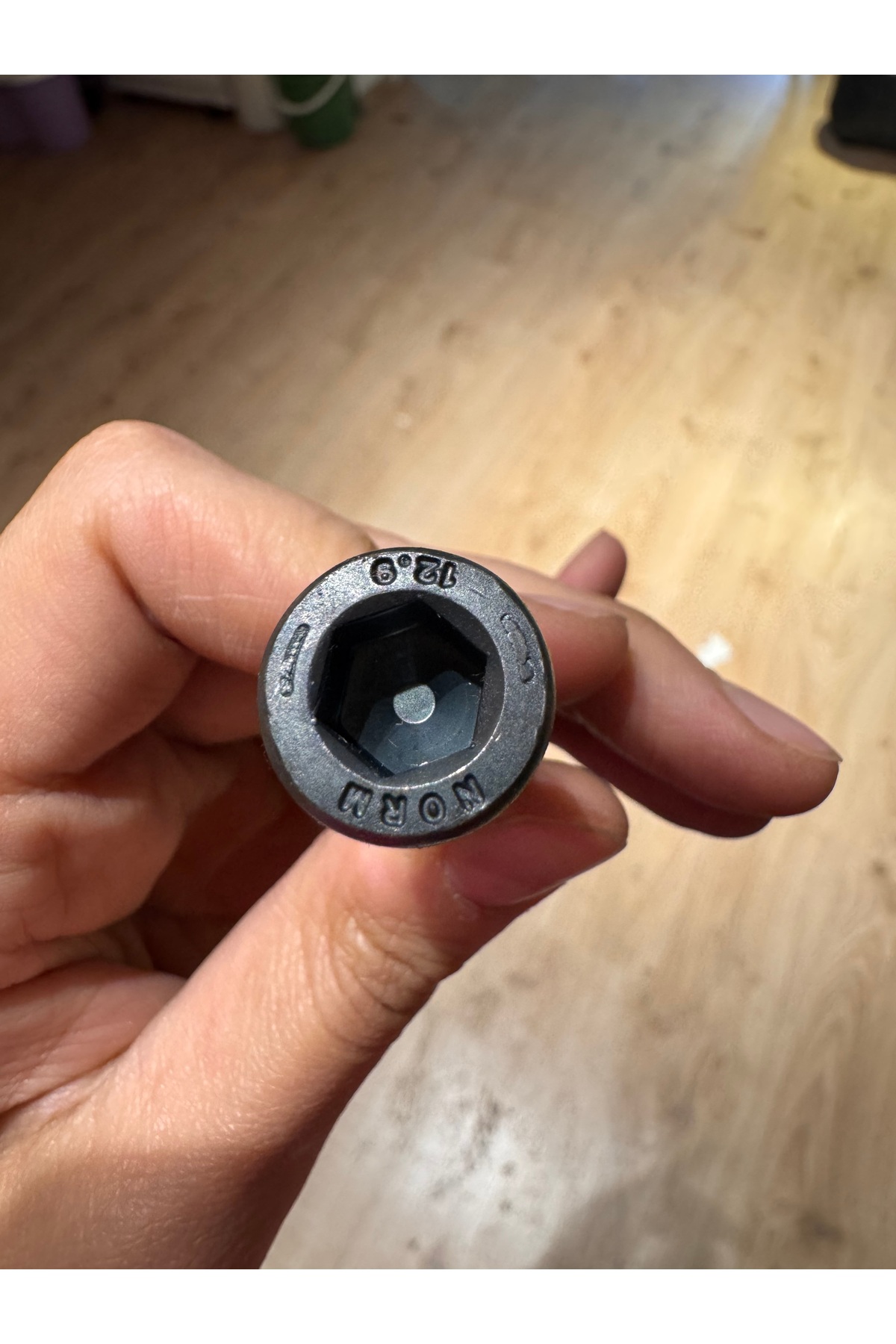 Norm M10x70 12.9 Kalite Siyah İmbus Civata