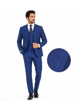 CARLIONE Erkek Takım Elbise – Dar Kalıp Premium Klasik Şıklık