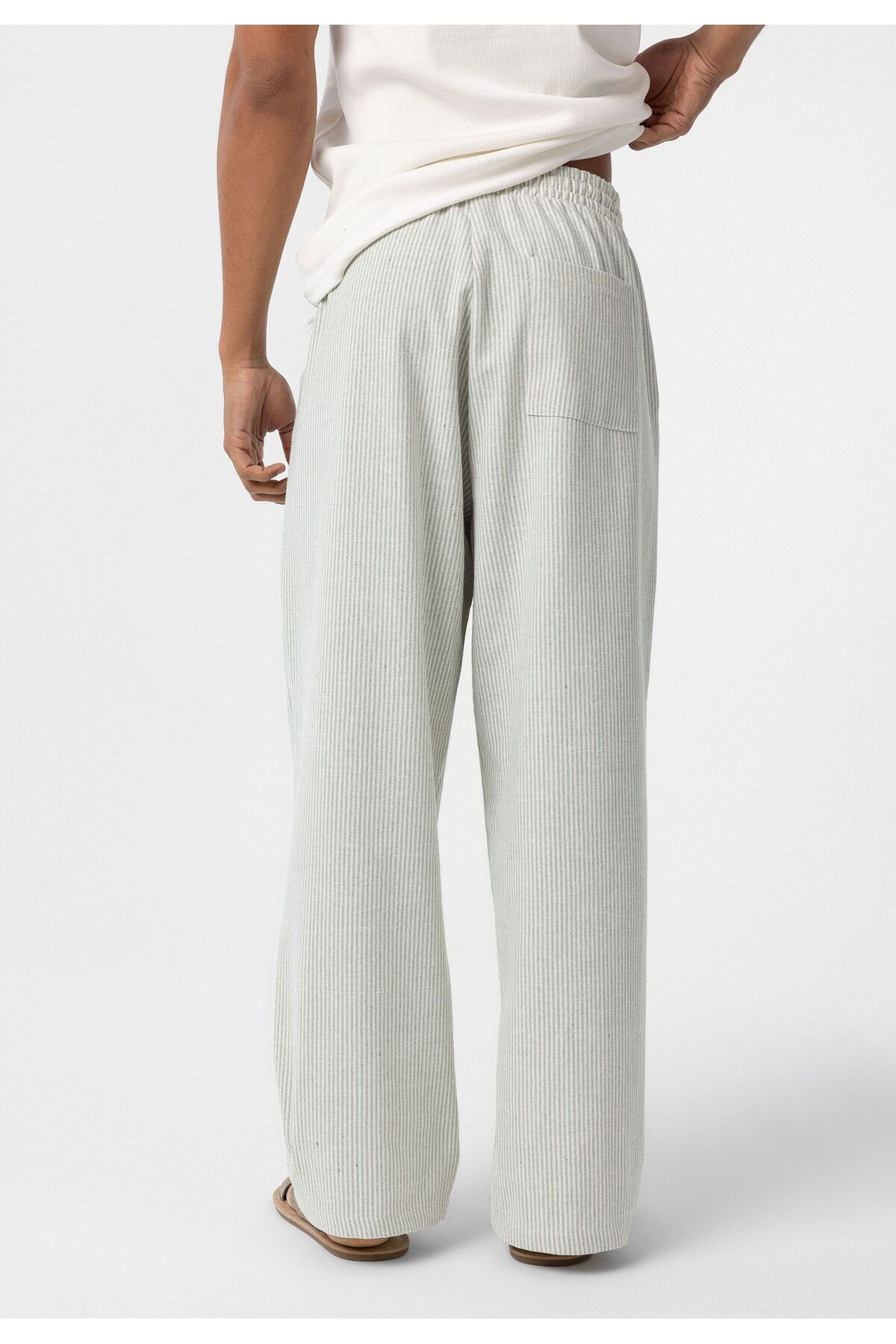 BAGGY PANTS — سبز DND_E80-12 — تصویر 5 از 6