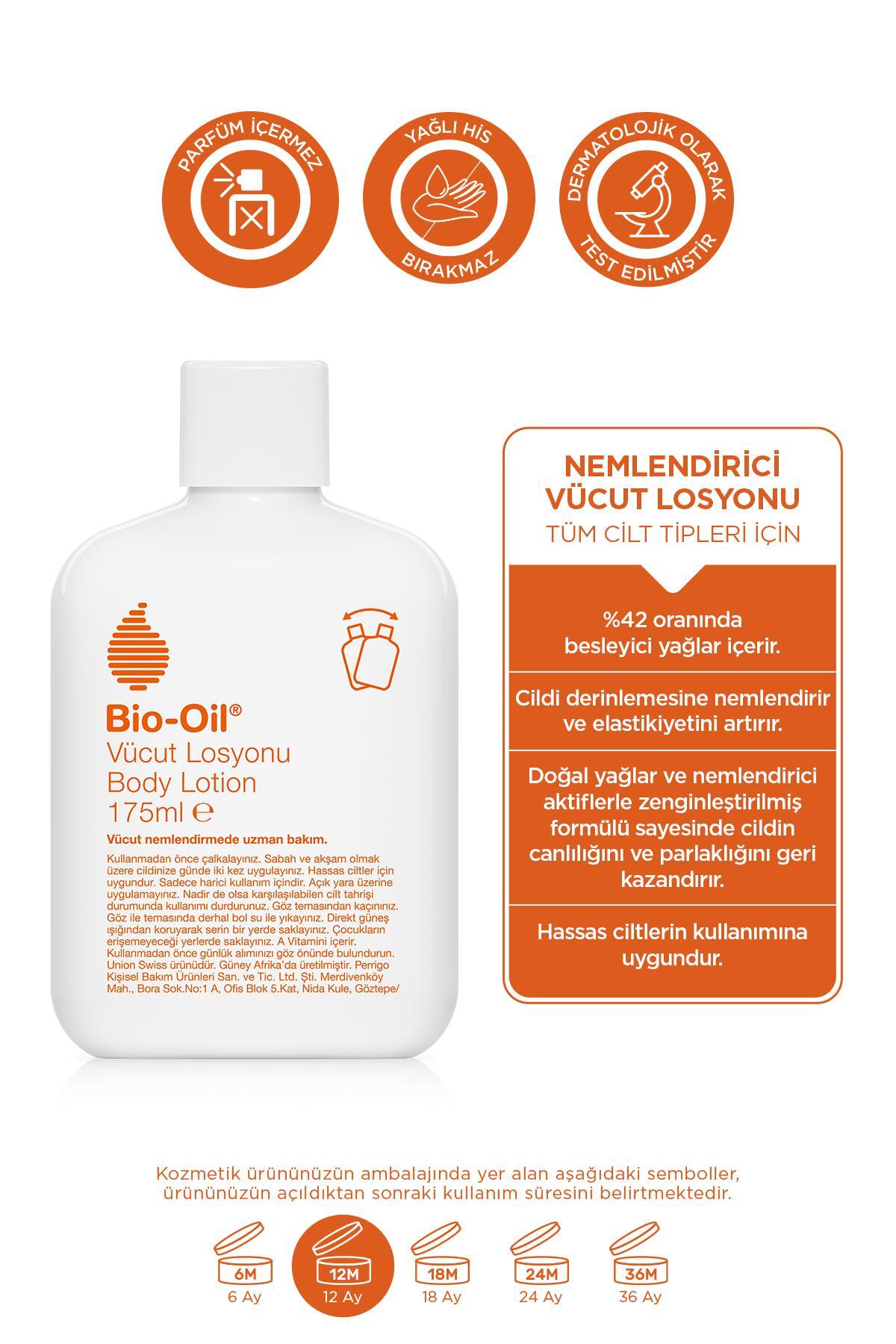 Nemlendirici Vücut Losyonu 175 ml Kuru Ciltler İçin Yoğun Bakım Günlük Kullanım Yumuşatıcı — 6001159130918 — تصویر 3 از 9