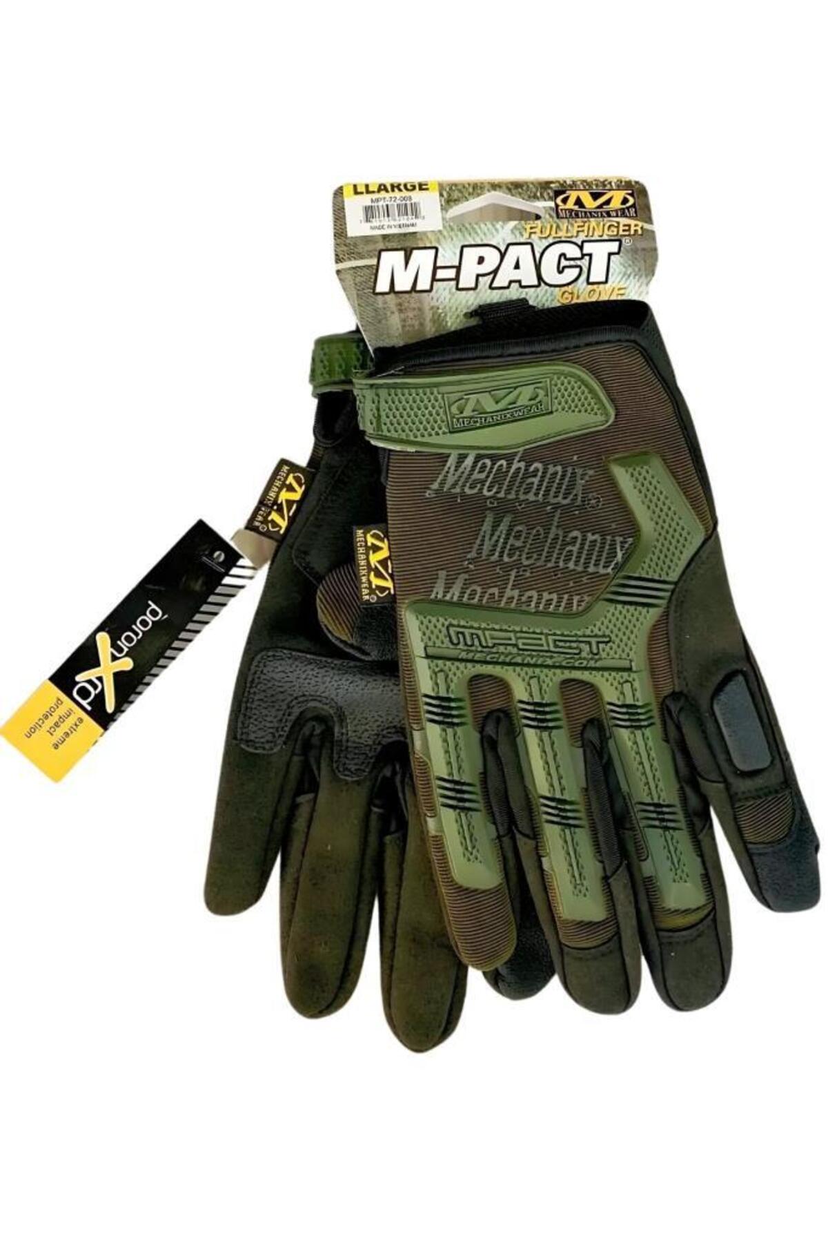 SINGLE SWORD Mechanix Tam Parmak Koruyucu Eldiven, Darbe Emici İş Eldiveni, Touch Uyumlu Özellikli Motorcu&Spor Eldiveni, Unisex Spor Eldiveni görsel 2