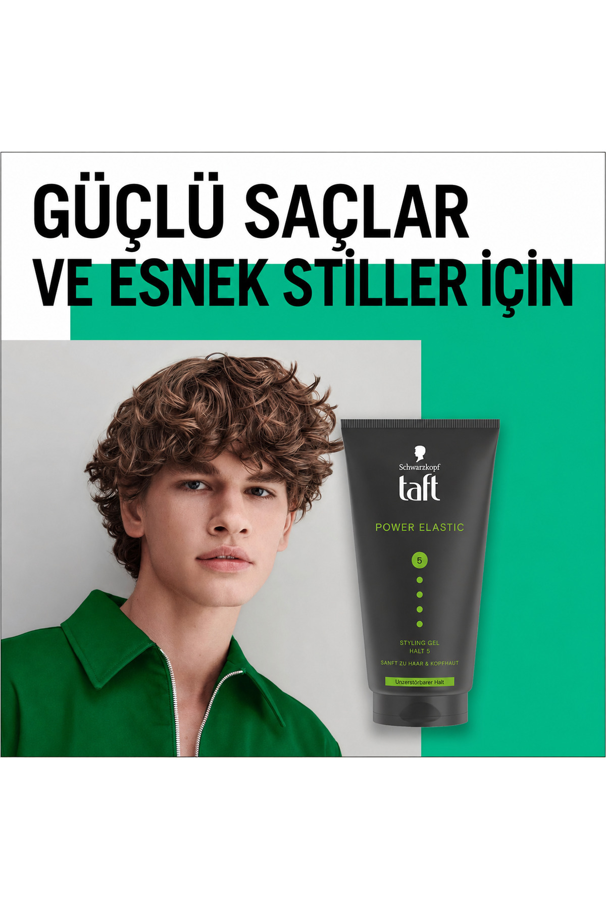 Power Elastic Saç Şekillendirici Krem Jel Panthenollü 150 ml — 4015100810929 — تصویر 5 از 6
