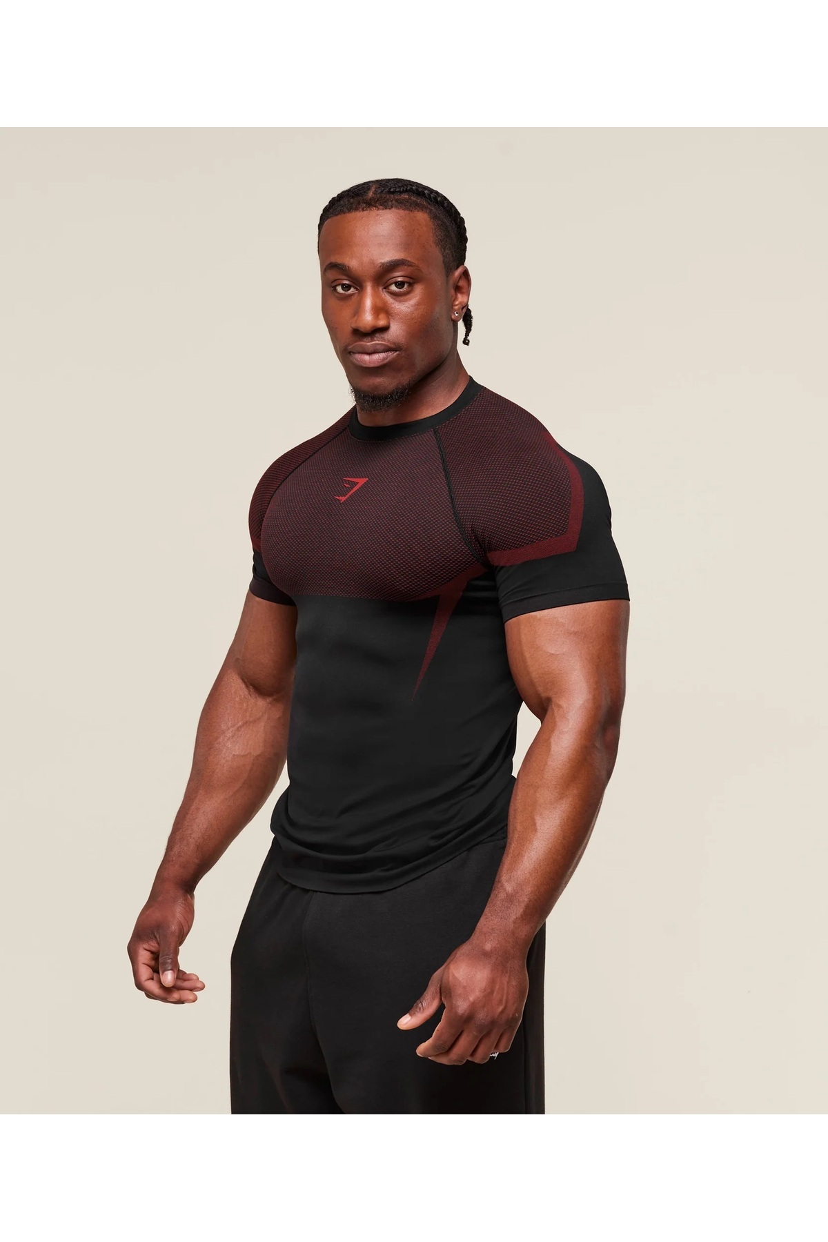 GYMSHARK Onyx 5.0 Seamless T-Shirt görsel 3