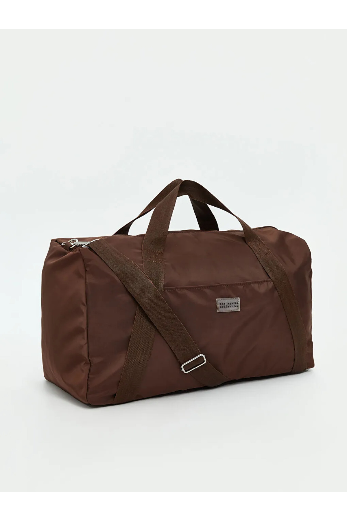 LC Waikiki LCW ACCESSORIES Kahverengi Baskılı Kadın Spor Çantası görsel 3