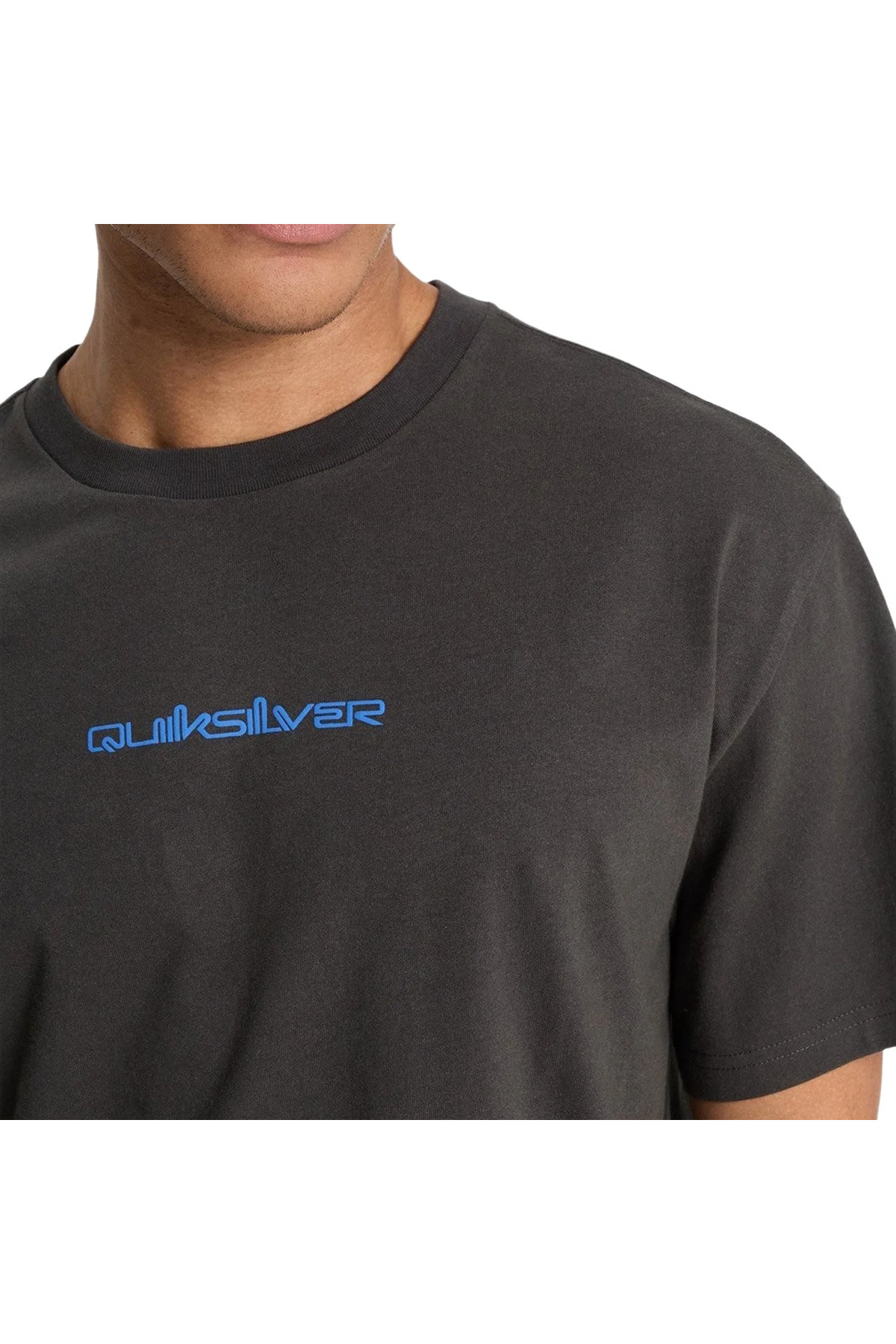 Quiksilver Fractured Wave Erkek Gri Outdoor T-Shirt EQYZT08299