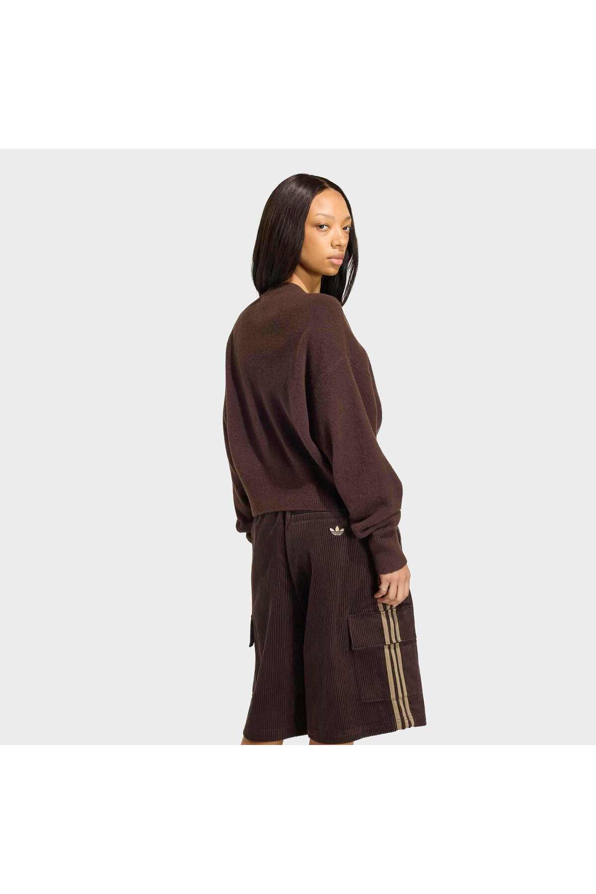 adidas Ess Cardigan Kadın Spor Sweatshirt IA4455 görsel 2
