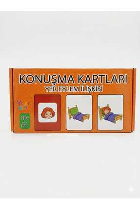 Yuka Kids Konuşma Kartları Yer Eylem İlişkisi - Eğitici Dil Ve Konuşma Gelişi...