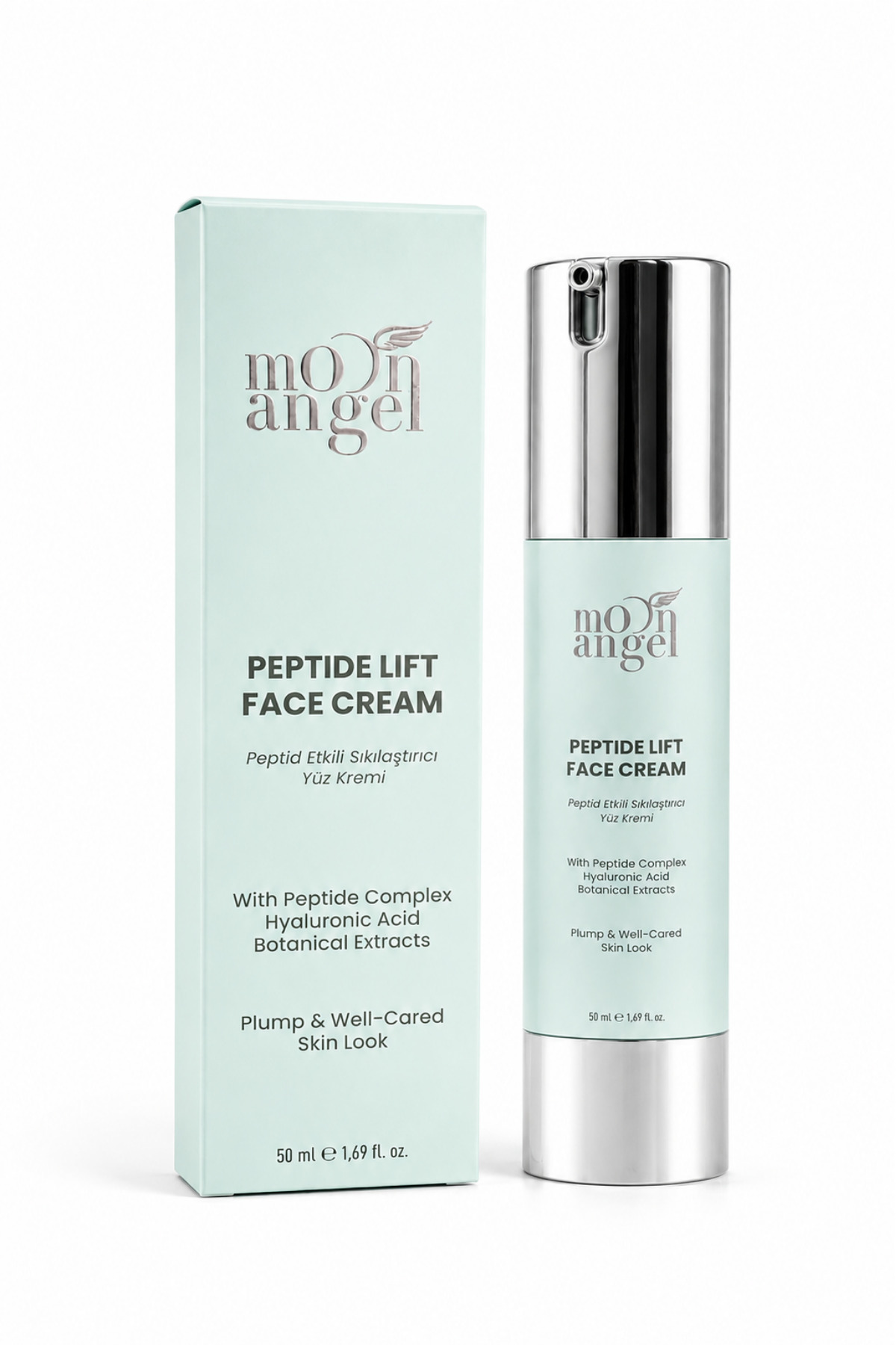 Kırışıklık Karşıtı Peptit Etkili Sıkılaştırıcı Cilt ve Yüz Kremi (Hyaluronic Acid Botanical Extracts) 50 ml — görsel 4 · 8685218400853