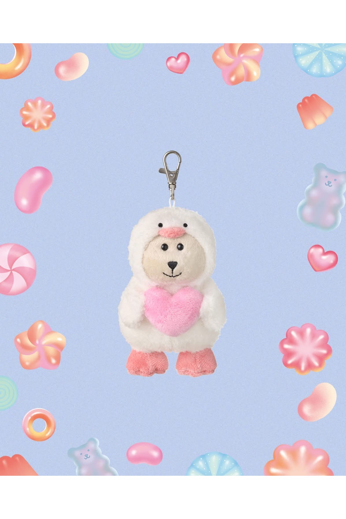 Starbucks ® Duck & Heart Bearista Keychain - Fiyatı, Yorumları