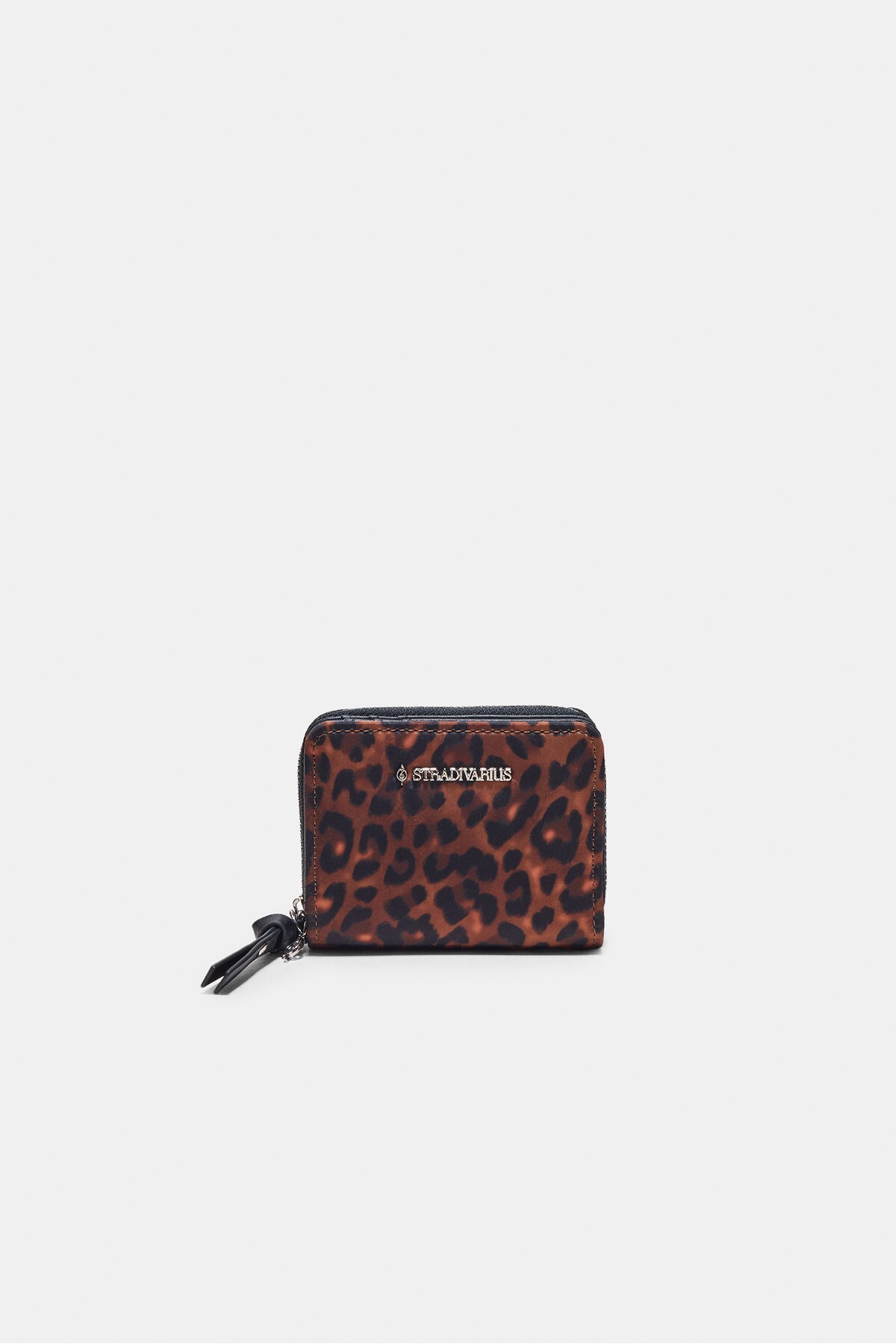 Stradivarius Leopar desenli kartlık cüzdan
