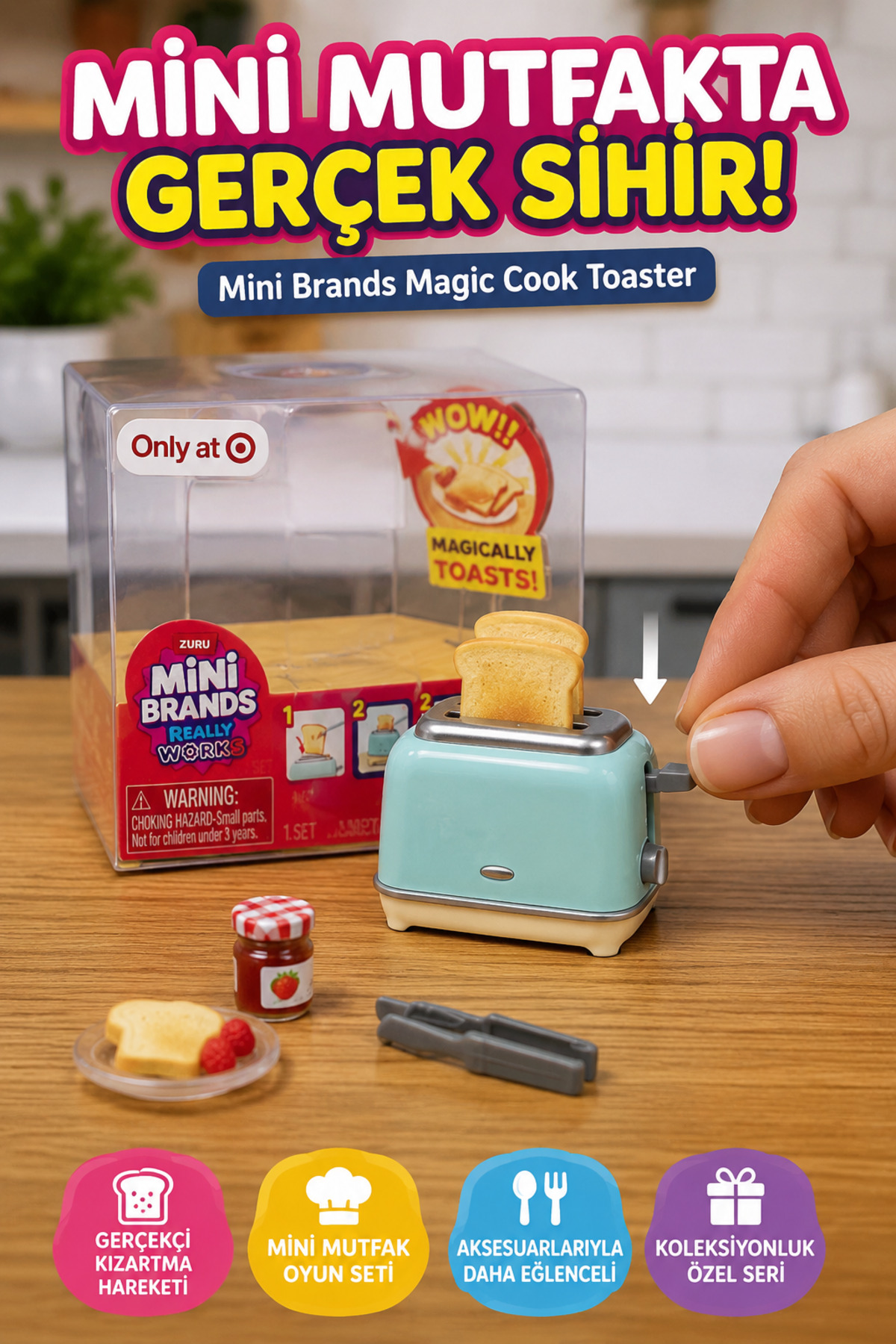 yuancon minidx 美品 Mini Brand Mini Brands Really Works Magic Cook Mutfak Oyuncak