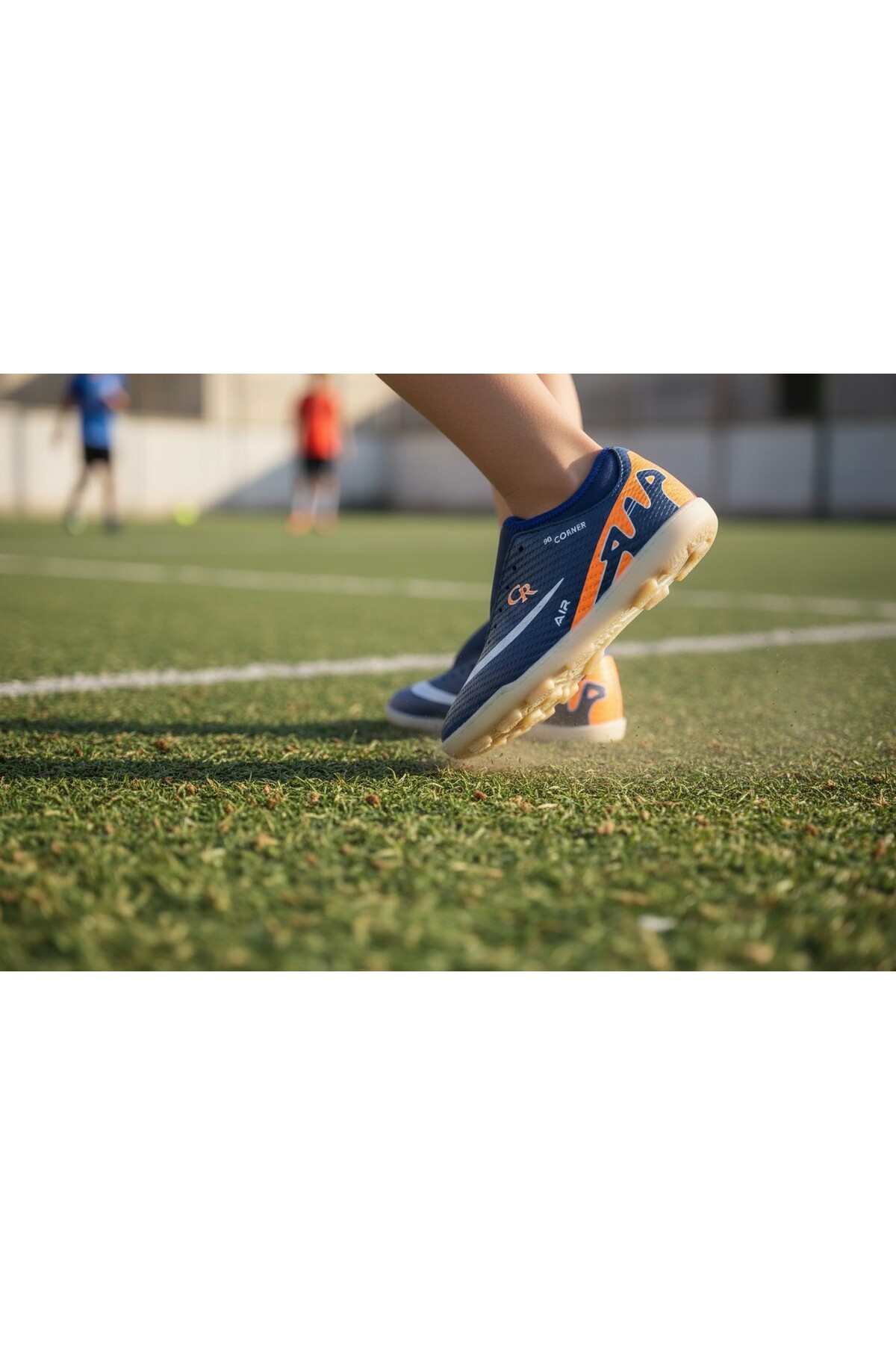StoXStore Profesyonel Halı Saha Ayakkabısı ÇORAPLI Erkek Kaymaz Taban Futbol Ayakkabısı görsel 2
