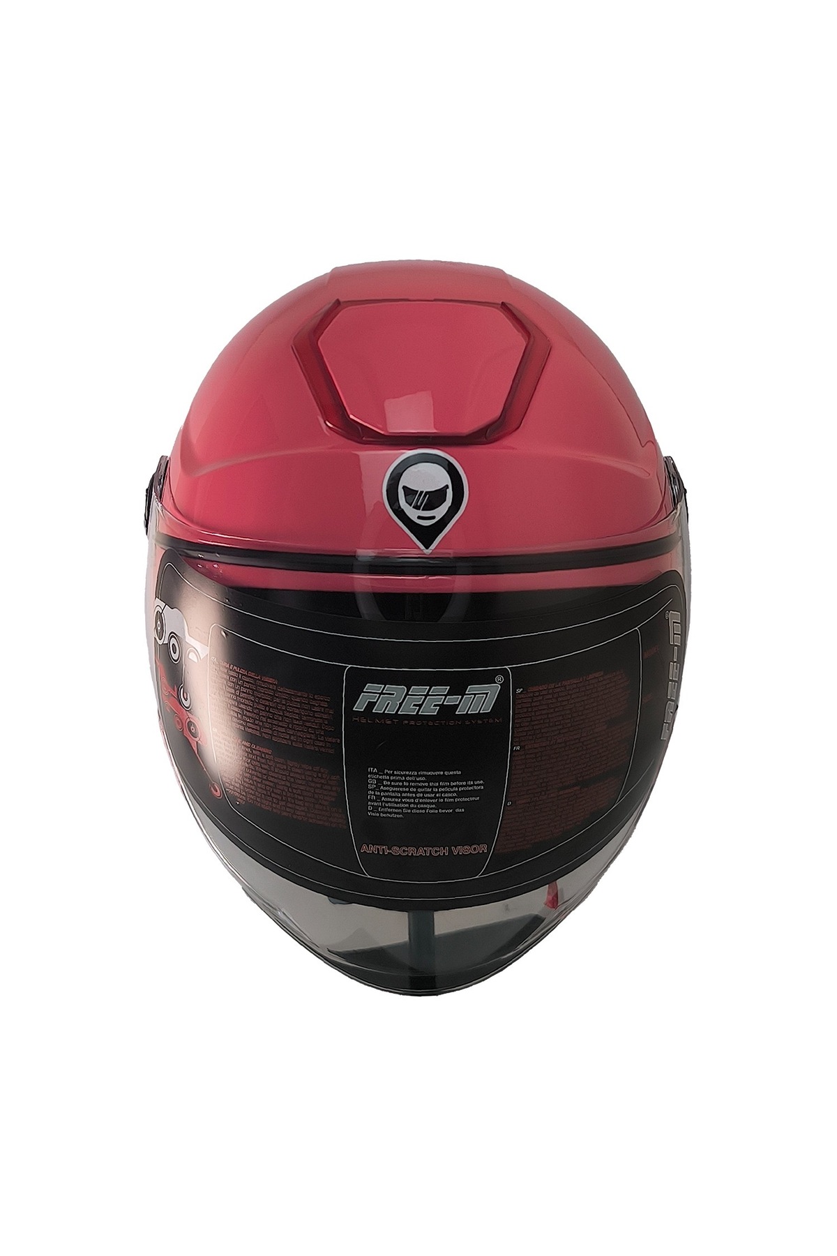 MOTOSİKLET AÇIK KASK - ULTRA HAFİF(820GR) - ECE BELGELİ- BUFF HEDİYELİ