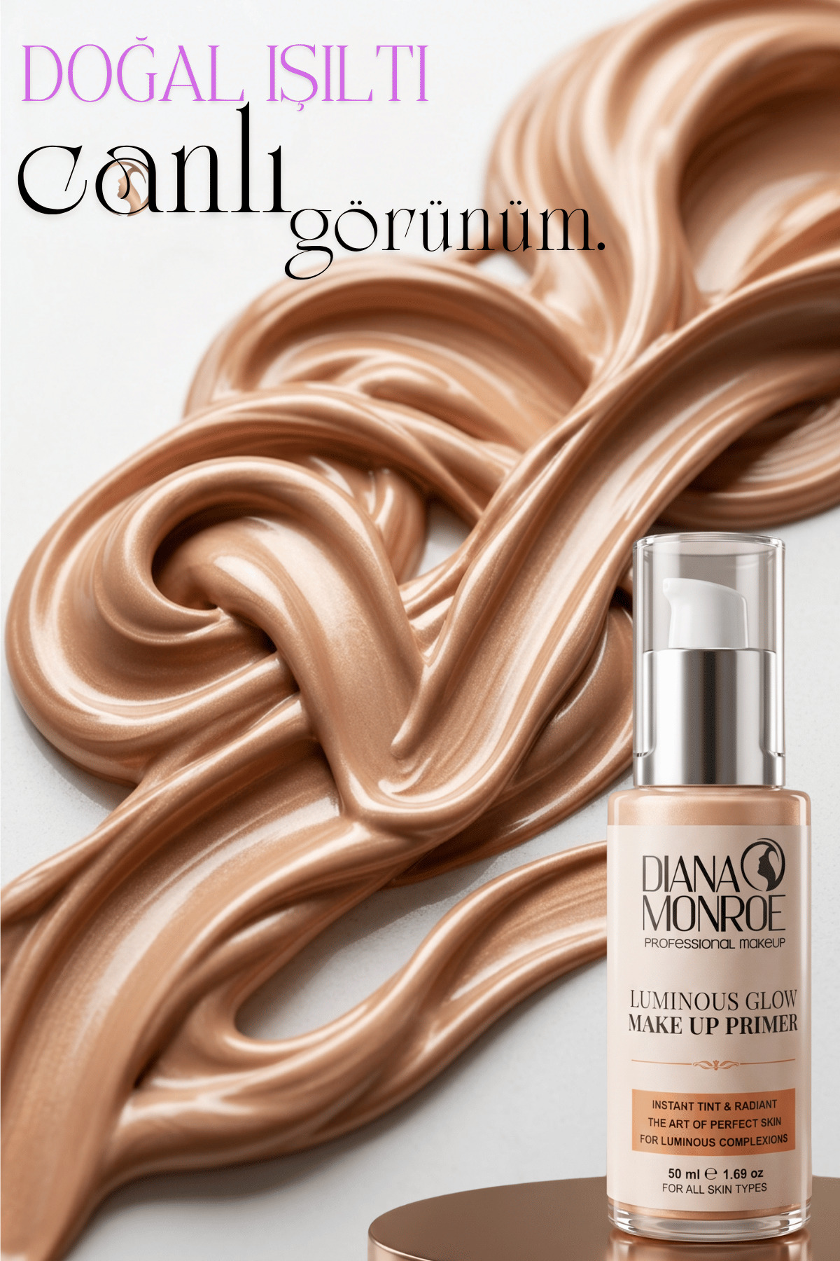 Perfect Base Makyaj Bazı Primer — بژ FC711/712/713/714 — تصویر 2 از 2