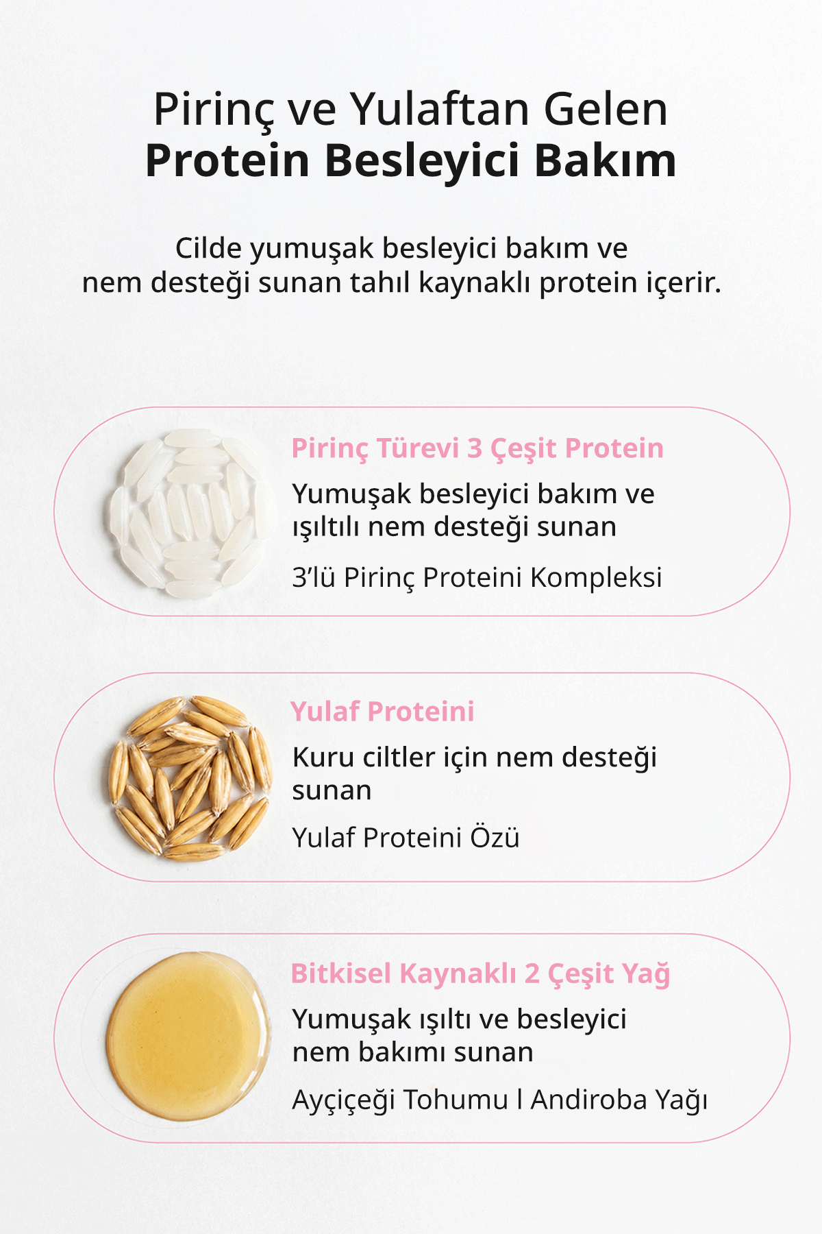 Pirinç Proteini İçeren Cilde Parlaklık Kazandıran Nemlendirici Serum MIDHA Rice Protein Milky Serum — MIDHA-RICE-PROTEIN-SERUM30 — تصویر 5 از 8