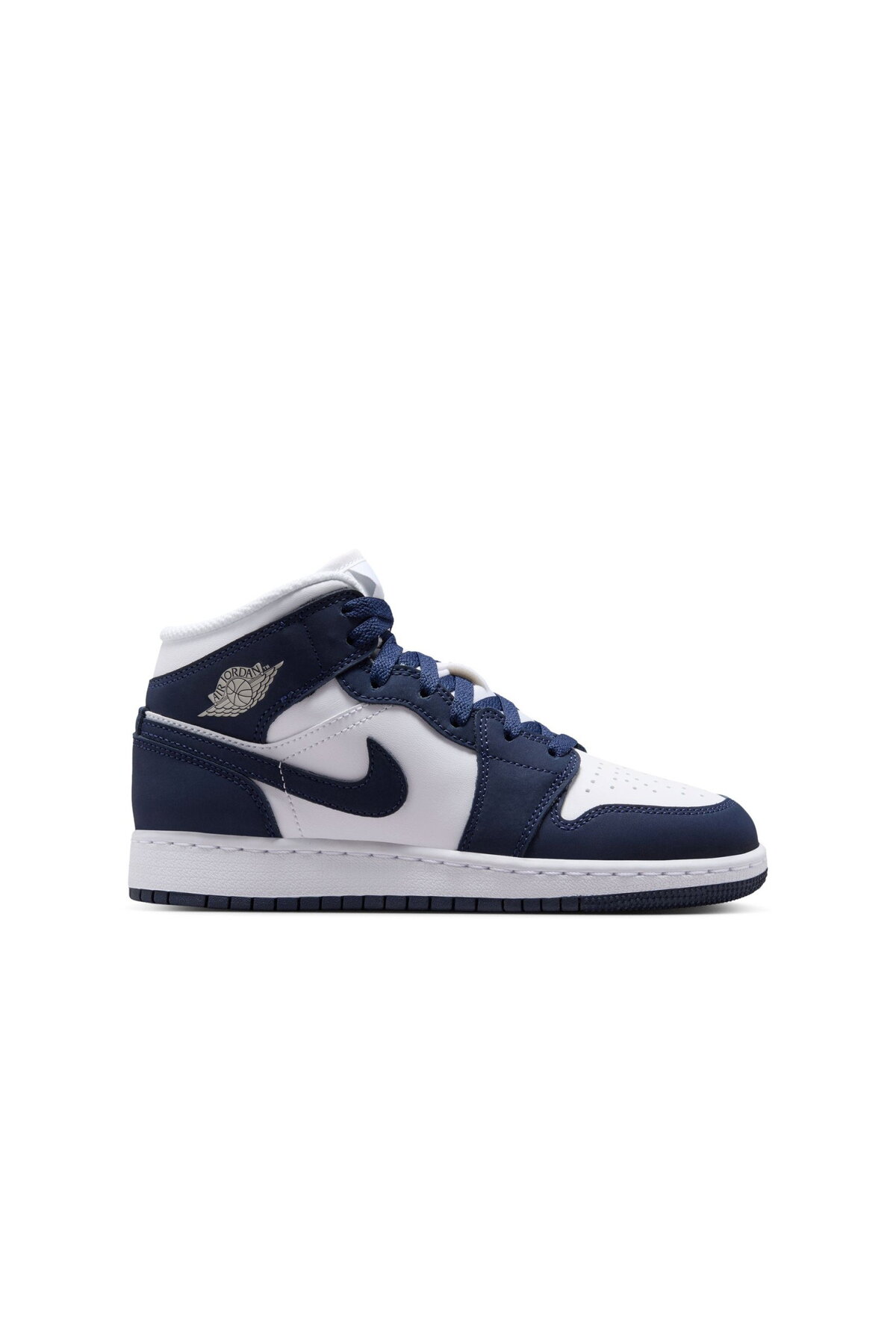 Nike Air Jordan 1 Mid Gs Mavi Basketbol Ayakkabısı Juststep