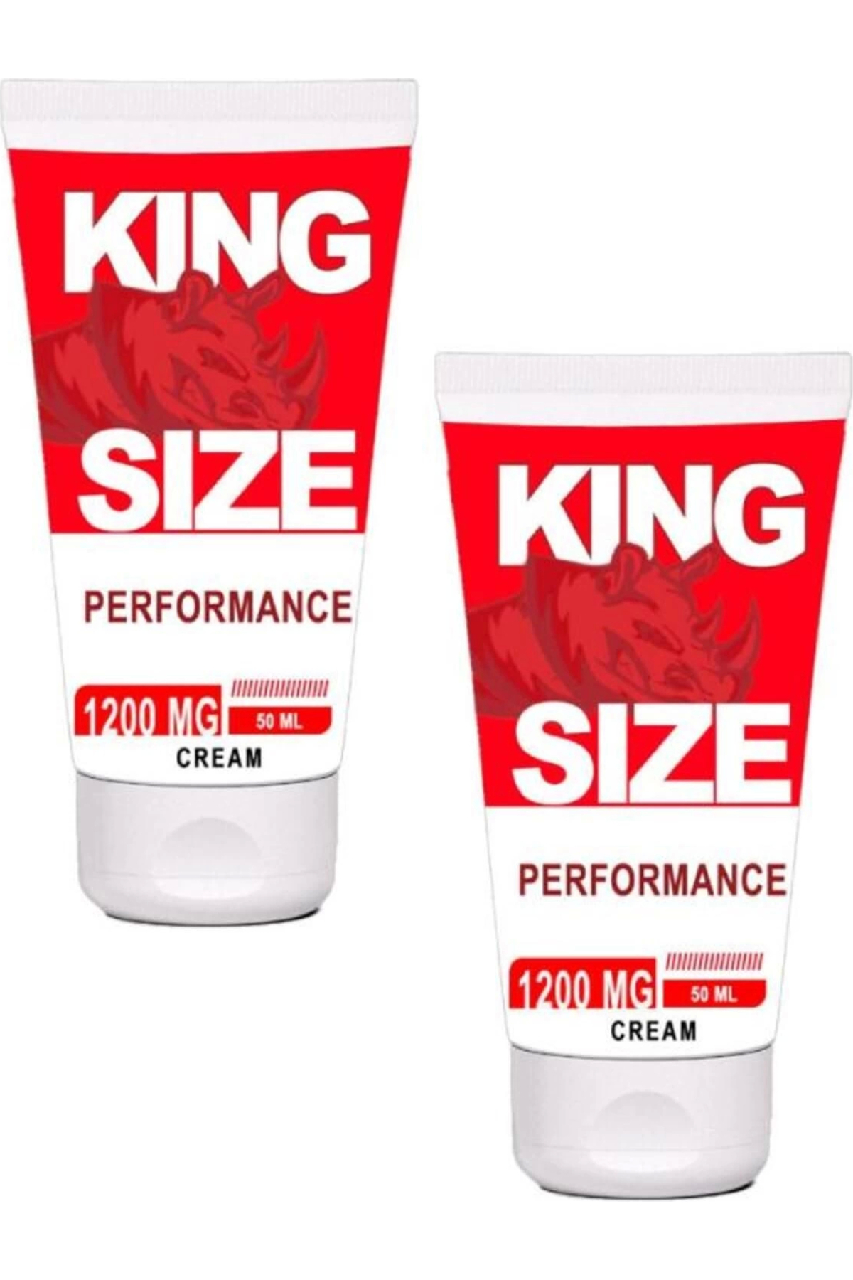 Bezos Kingsize 1200 mg Erkeklere Yoğun Bakım ve Mesaj Kremi 50 ml x 2 Adet — GU-EYF-11382-NIDA01