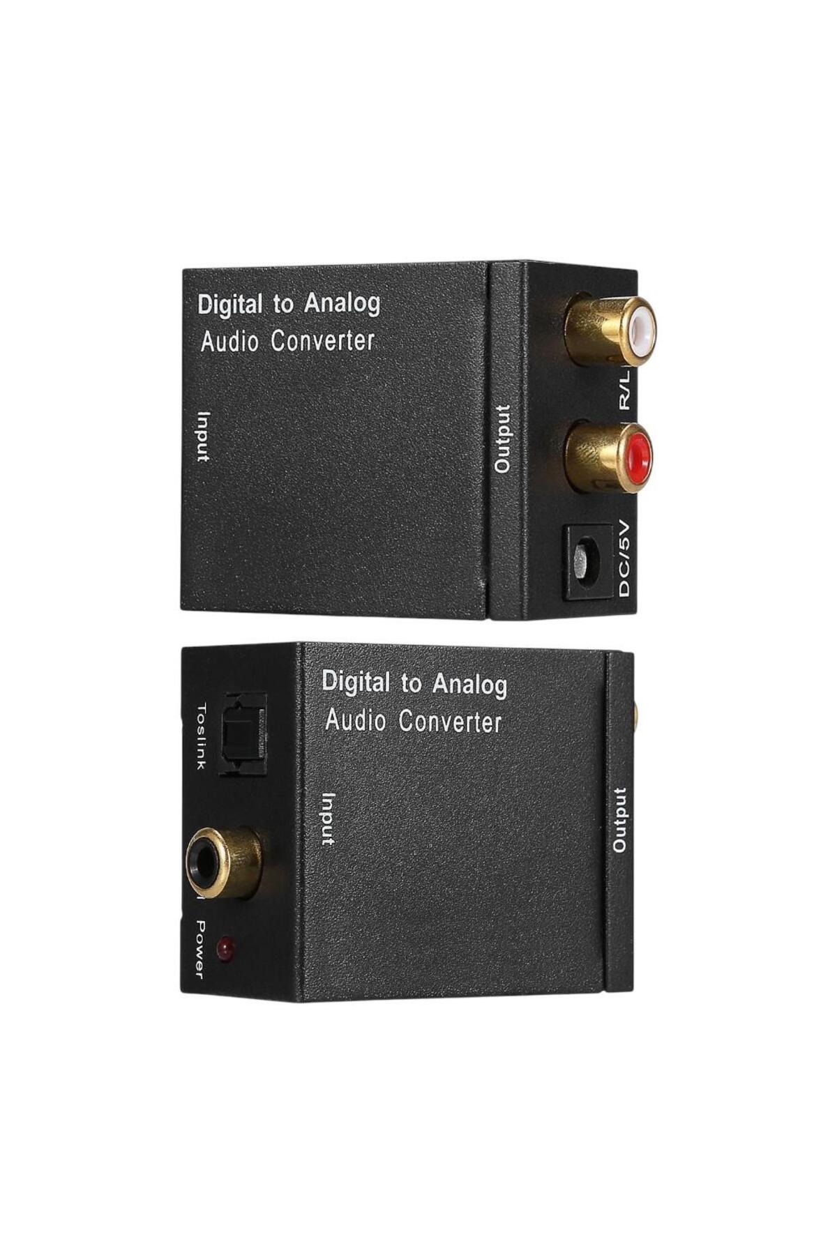 FULLY G-538ND Digital Optik to Analog RCA Audio Ses Çevirici