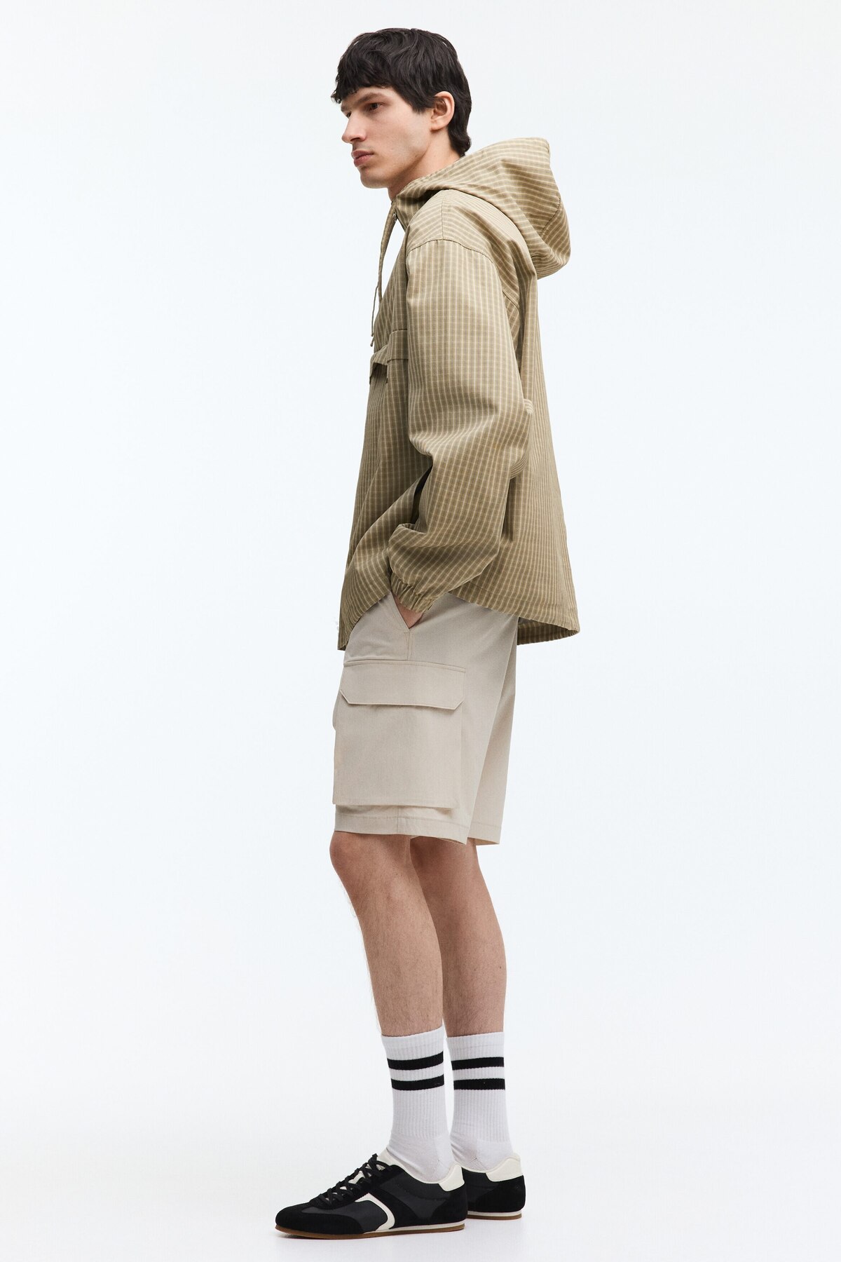 H&M Kargo Şort Regular Fit görsel 5