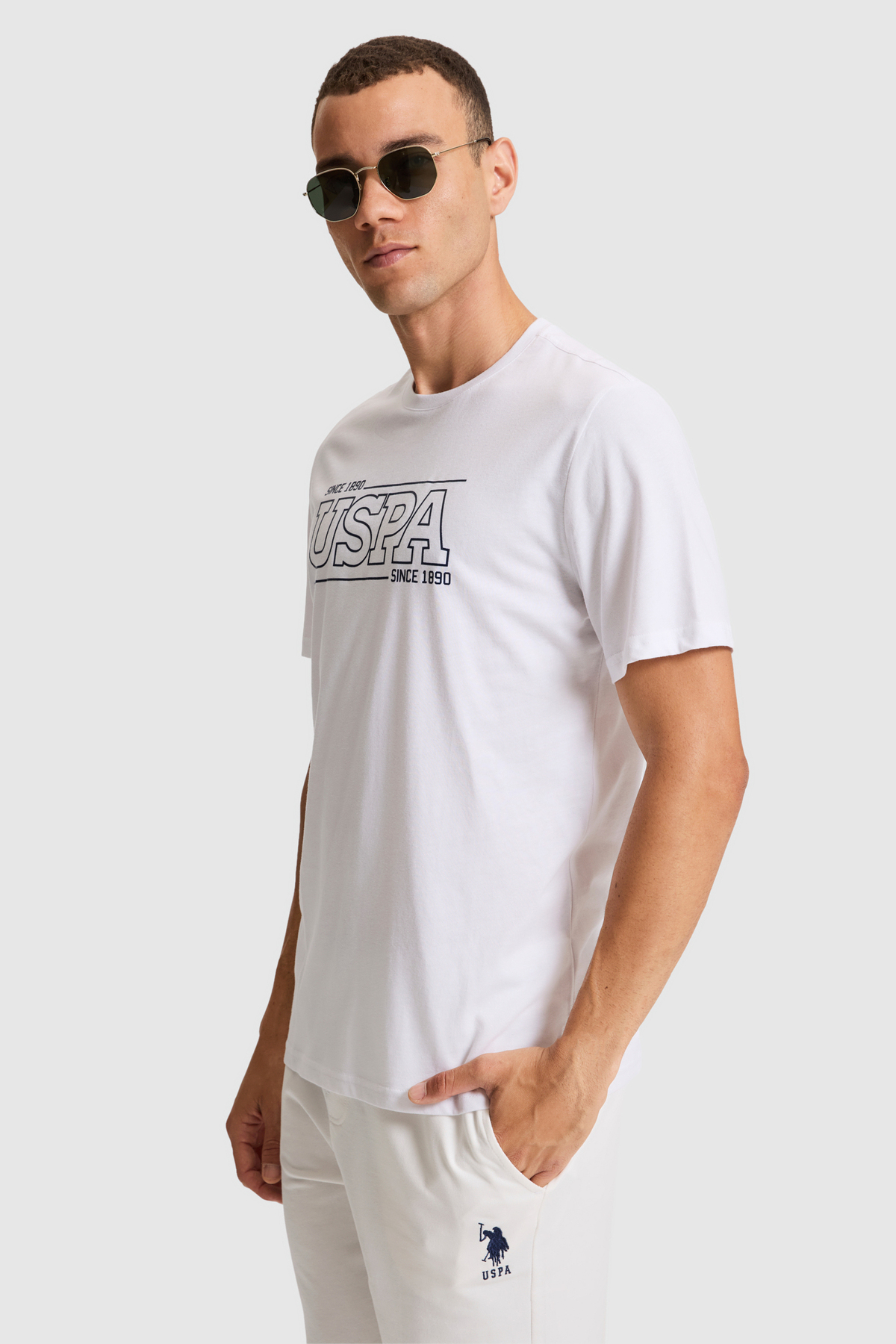 تیشرتمردانهU.S. Polo Assn.رنگارنگ